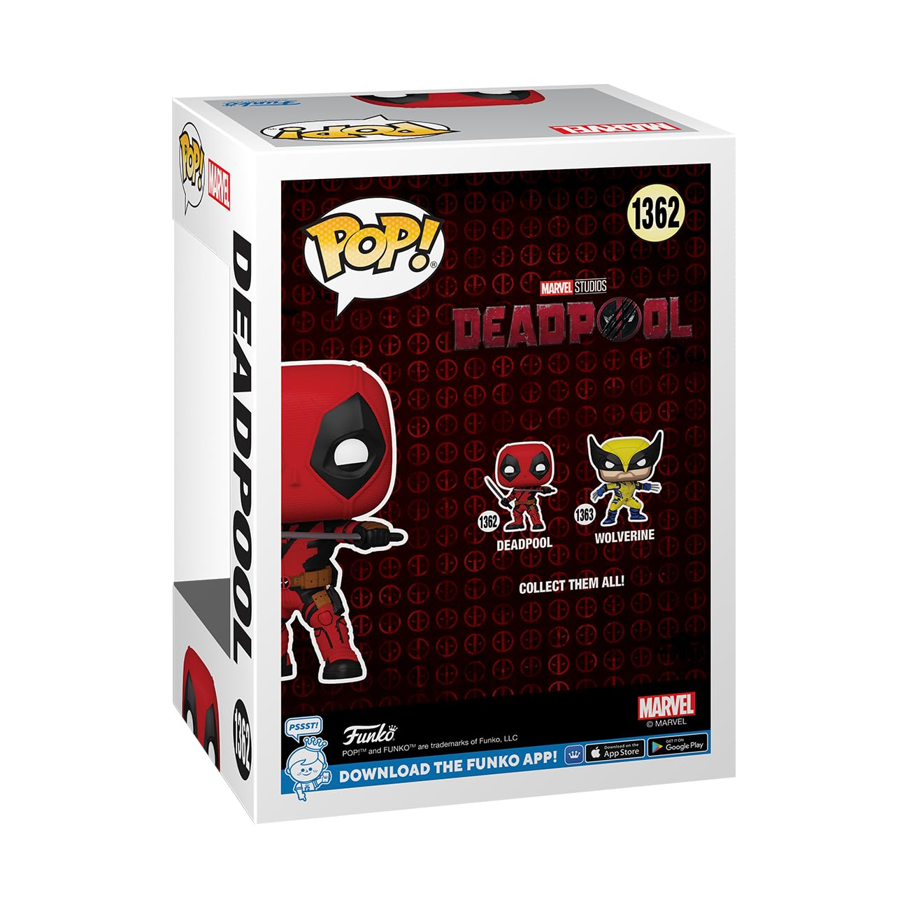Funko POP! Marvel: Deadpool & Wolverine - Deadpool - Collectable Vinyl Figure - Gift Idea - Official Merchandise - for Kids & Adults - Movies Fans - Model Figure for Collectors and Display