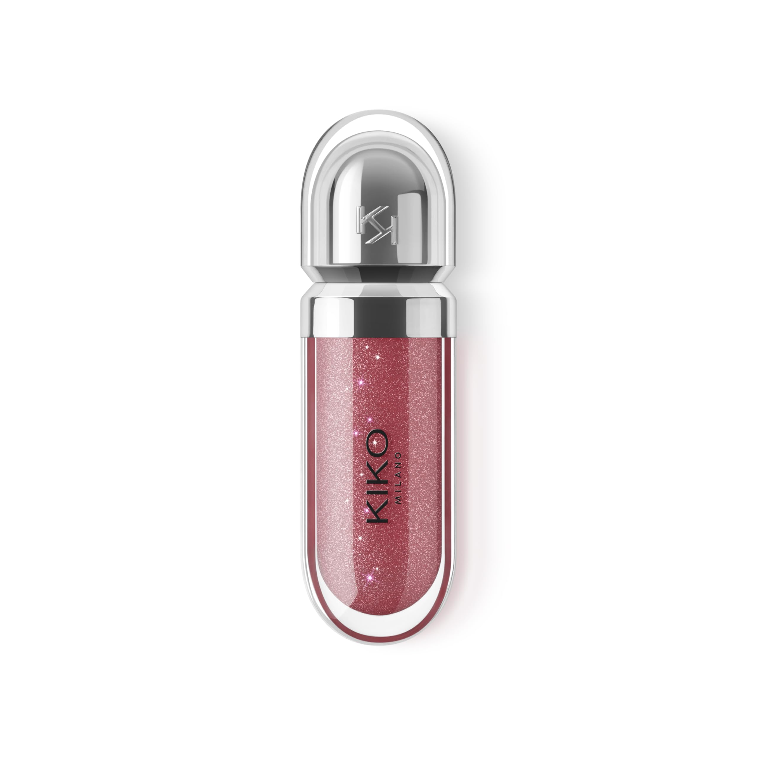 KIKO Milano 3D Hydra Lip Gloss – High Shine, Hydrating, Plumping, Non-Sticky, Moisturizing Lip Makeup – 22 Sparkling Red Garnet – 6.5ml