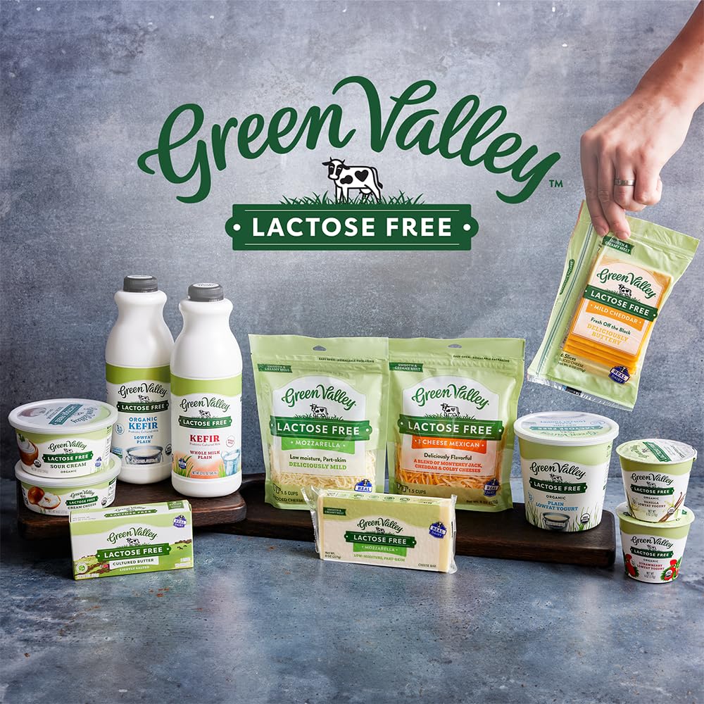 Green Valley Lactose Free Butter, two 4 Ounce sticks