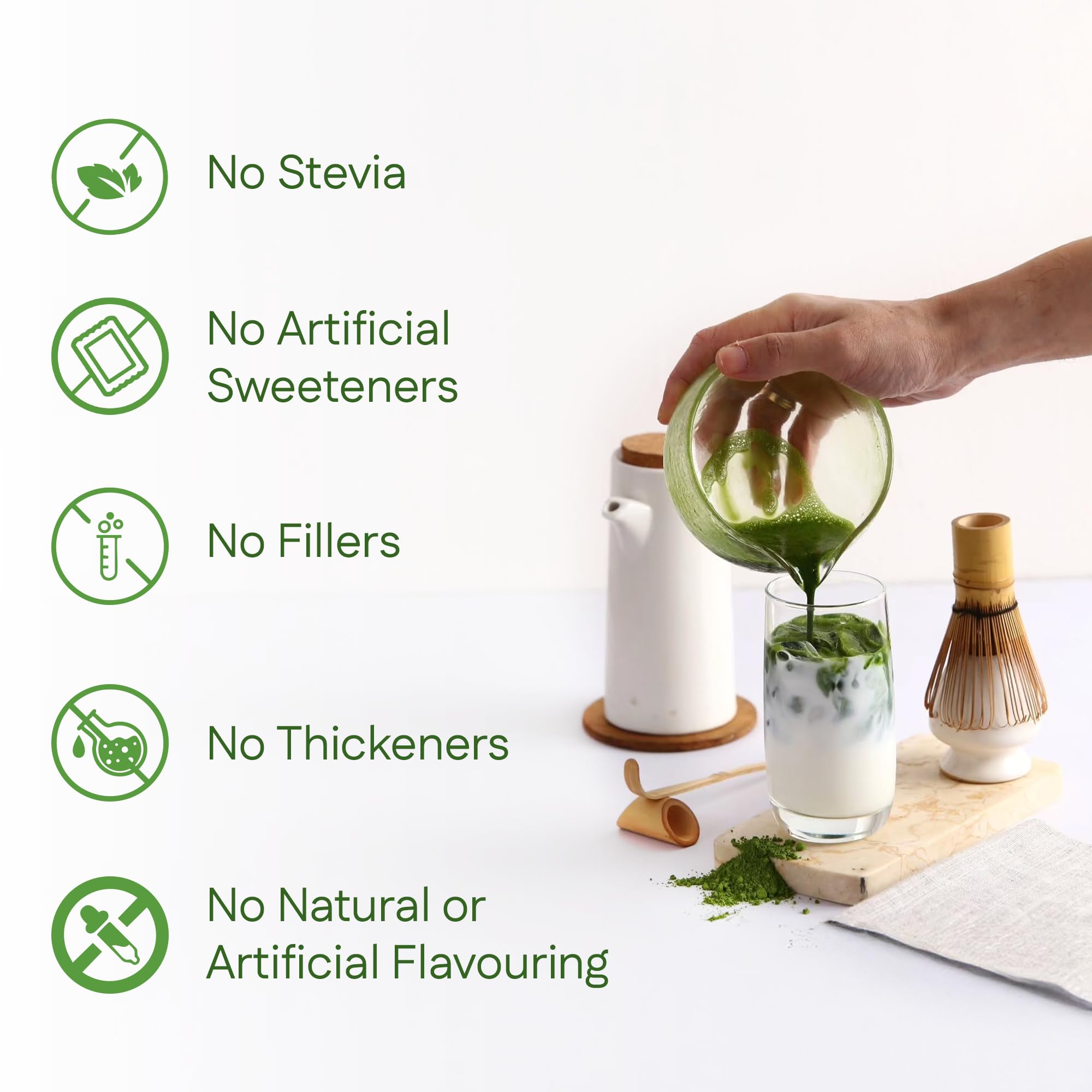 MEGAPLANTS Mushroom Matcha Magic - USDA Organic Ceremonial Grade Japanese Matcha (50 Serving)- with Reishi, Lion’s Mane, Chaga, Cordyceps & Turkey Tail – Superfood for Focus & Energy.