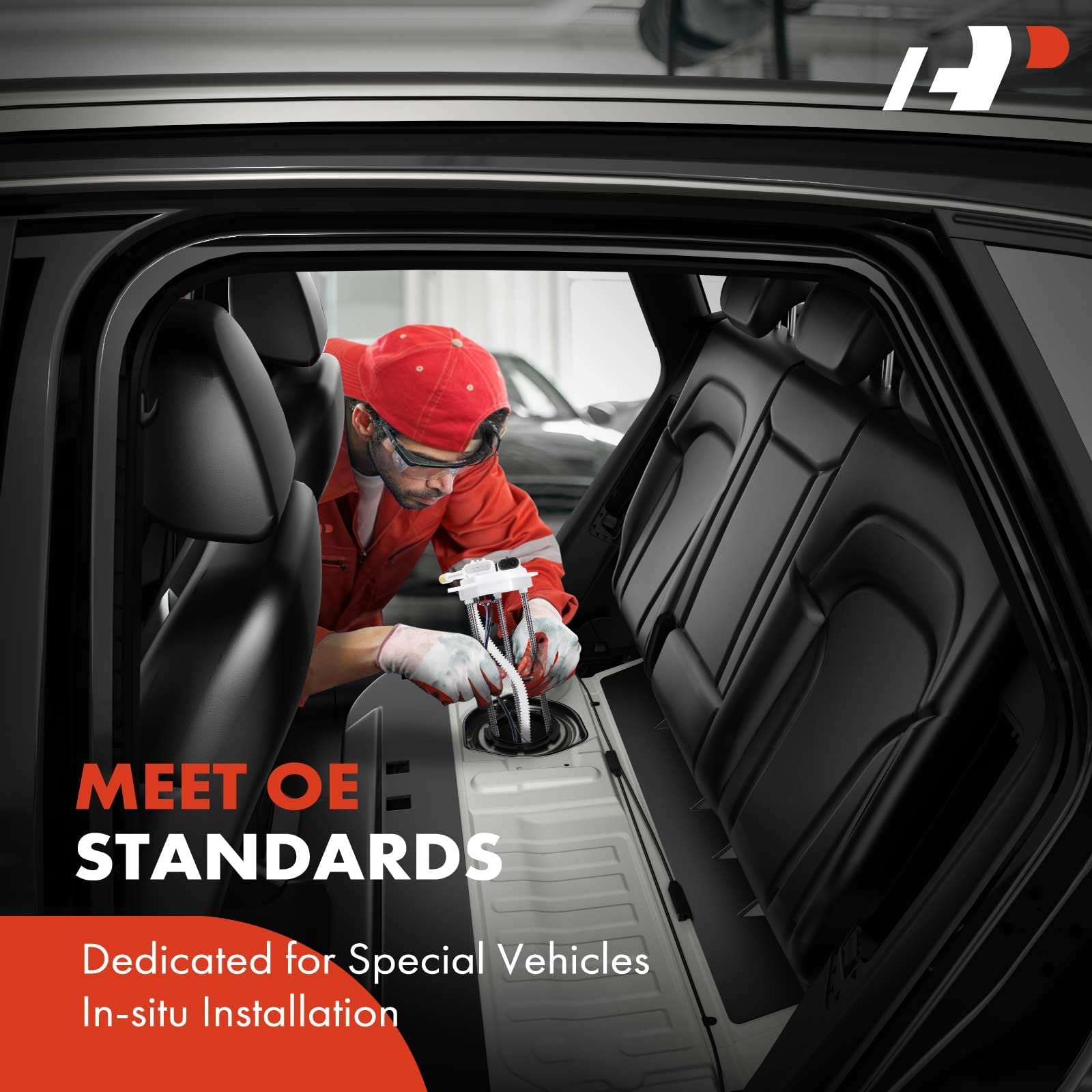 A-Premium Electric Fuel Pump Module Assembly with Pressure Sensor Compatible with Hyundai Sonata 2011-2014 & Kia Optima 2012-2015, L4 2.4L, Gas