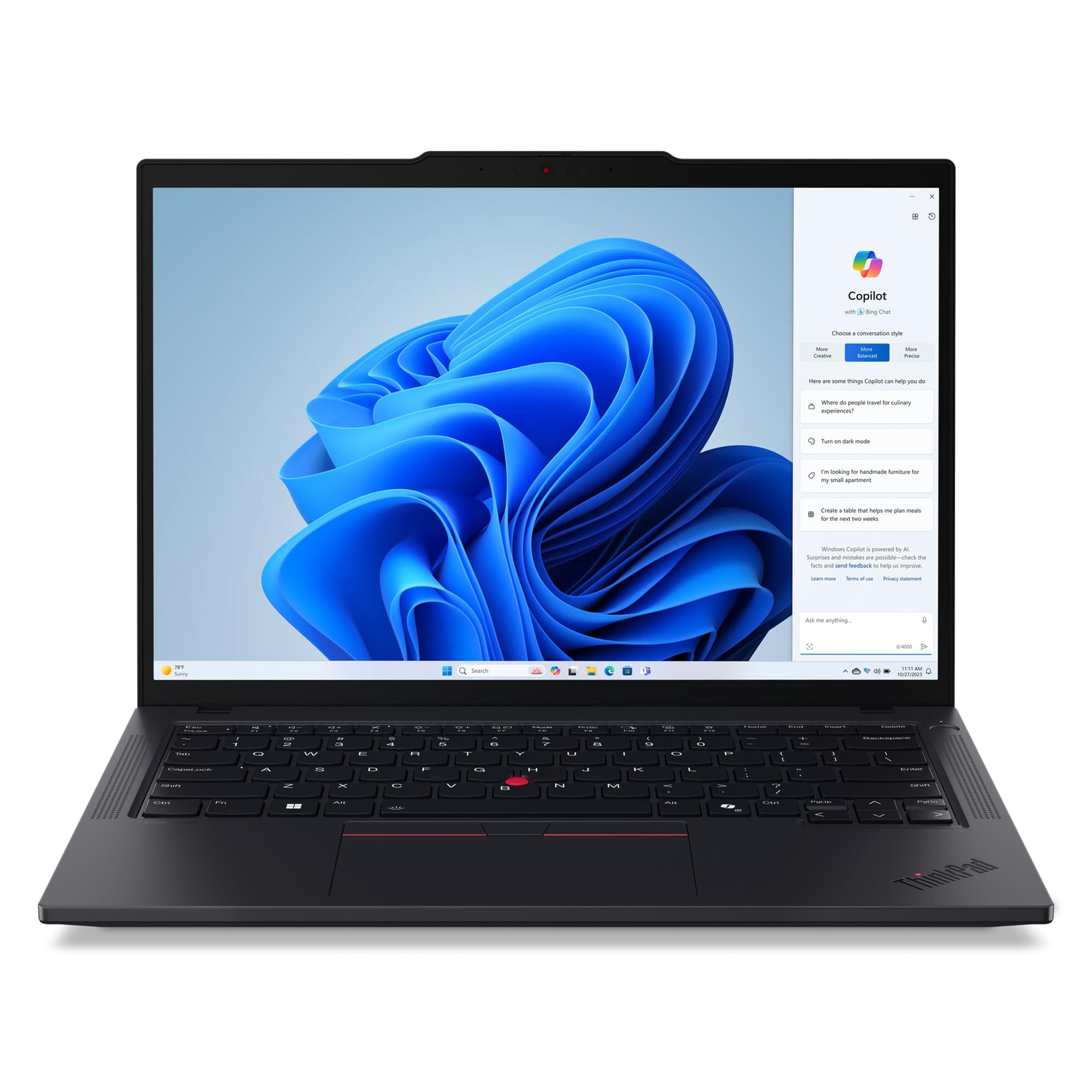 Lenovo ThinkPad T14 Gen 6 Business Laptop (14" FHD+, Intel 12-Core Ultra 5 225U (> Ultra 7 155U), 32GB DDR5 RAM, 1TB SSD), Backlit, Fingerprint, 5MP Webcam, Thunderbolt 4, Win 11 Pro, 2025 AI PC