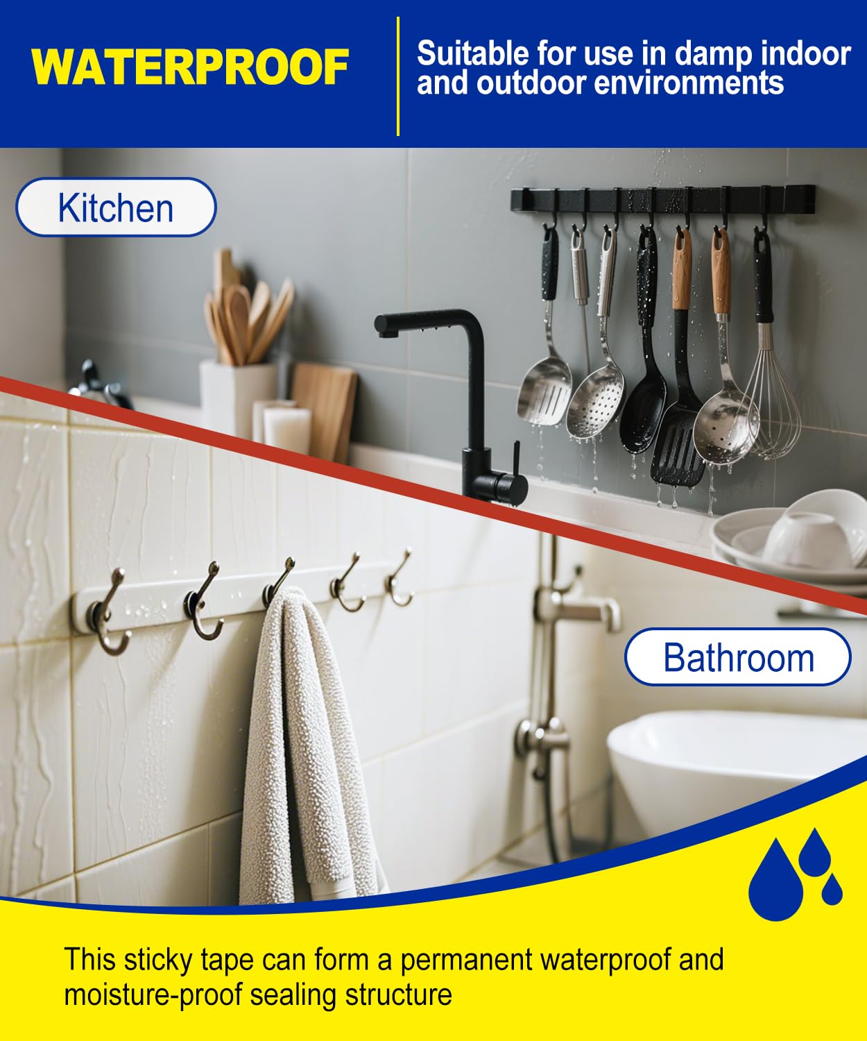 PHIXBEAR 30Pcs Double Sided Adhesive Pads,Heavy Duty Mounting Tape, Super-Sticky Clear Strong Pads Rectangle Shape Waterproof for Walls Picture, Car, Home, Office 1x1.2 Inch