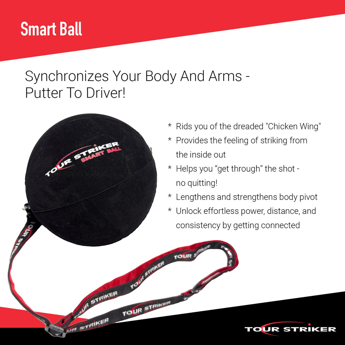 The Patented Tour Striker Smart Ball