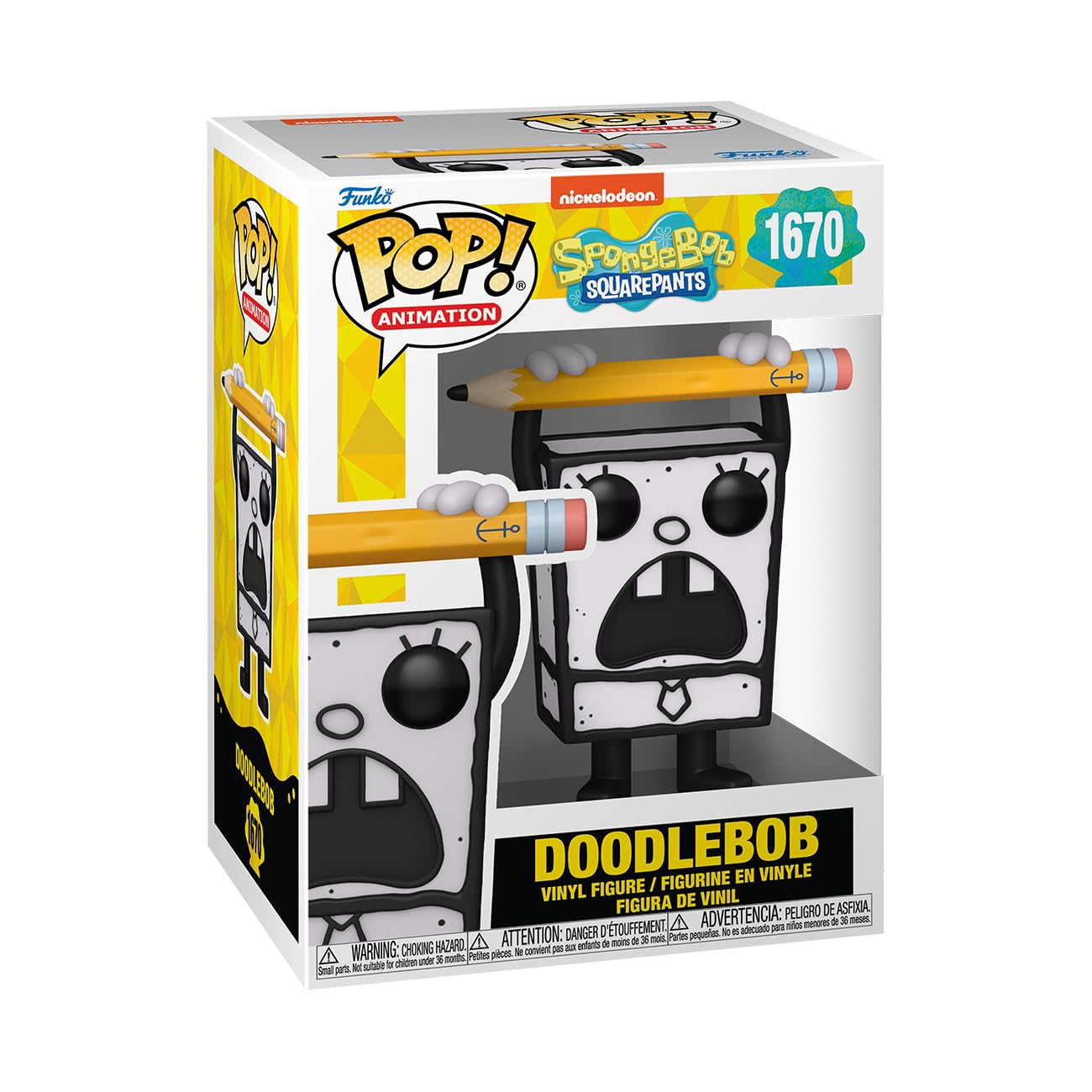 Funko POP! TV: Spongebob Squarepants 25th Anniversary - Doodlebob - Collectable Vinyl Figure - Gift Idea - Official Merchandise - for Kids & Adults - TV Fans - Model Figure for Collectors and Display