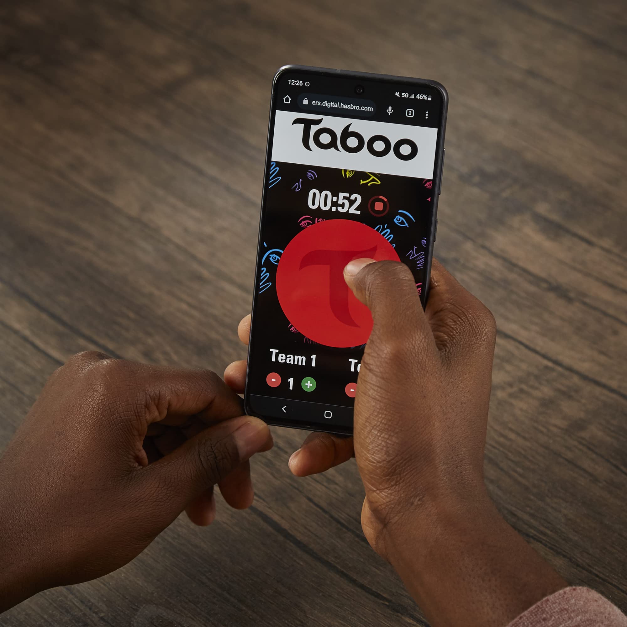 Hasbro Gaming Taboo Classic Game, Party Word Guessing Game for Adults and Teens, Board Game for 4+ Players Ages 13 and Up