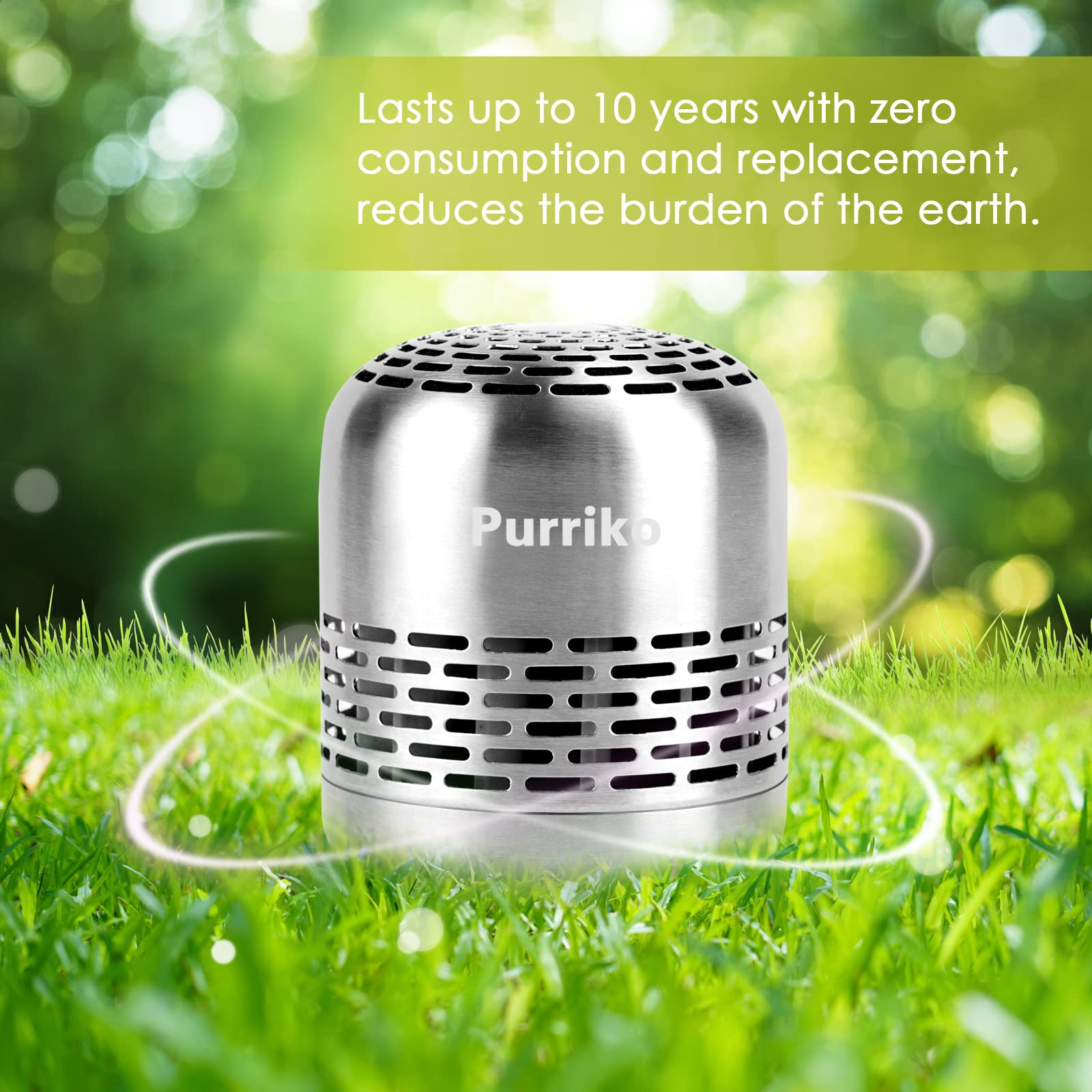 Refrigerator Deodorizer,Lasts for 10 Years,Refrigerator Odor Eliminator,Fridge Deodorizer,Beats Baking Soda and Bamboo Air Purifying Bags