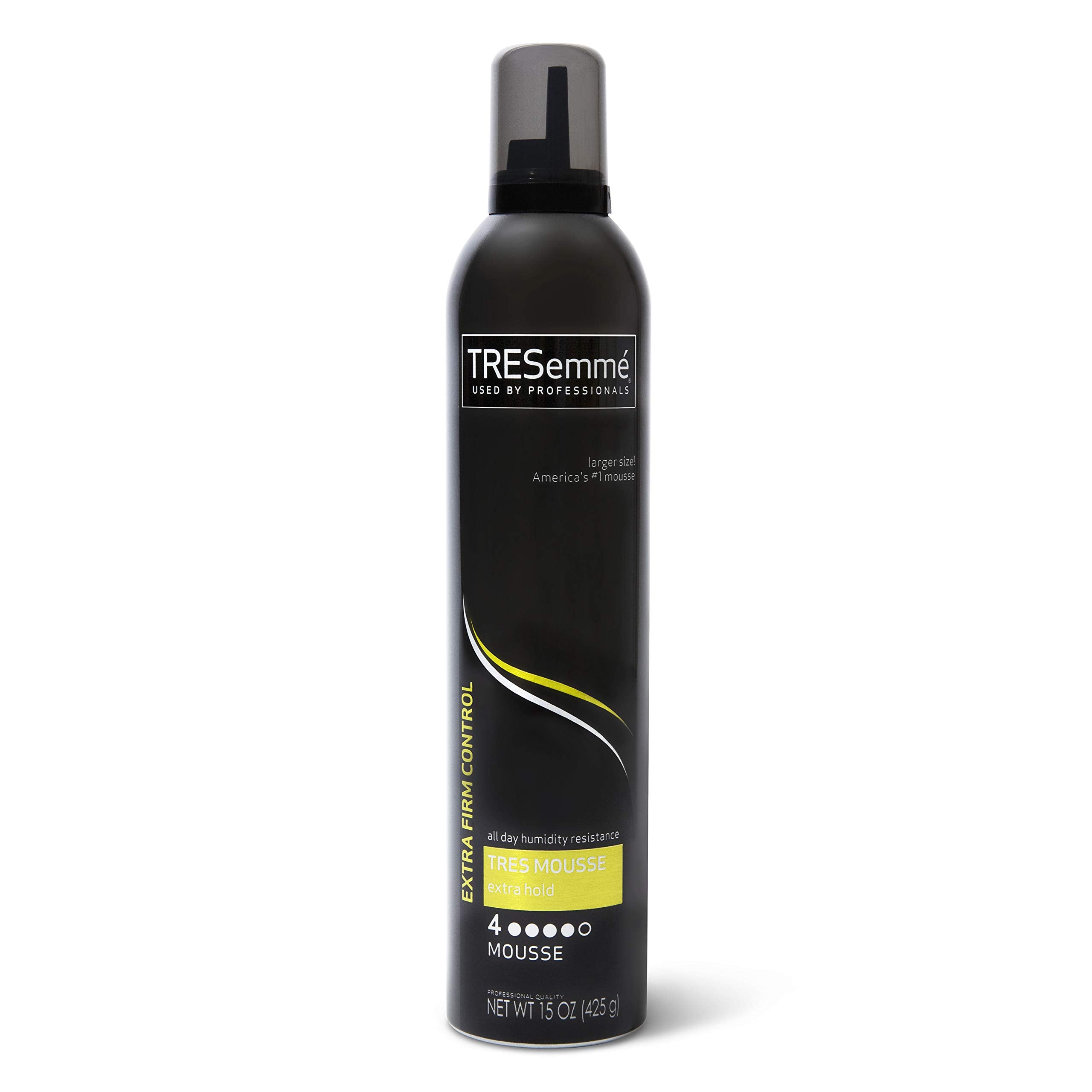 TRESemmé TRES Two Extra Hold Styling Mousse for All Day Humidity Resistance, Extra Firm Control - 15 oz