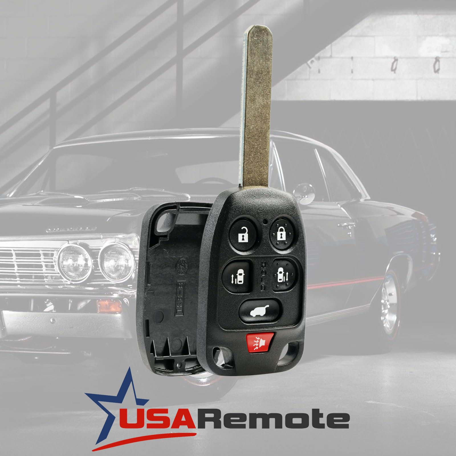 Case Shell Key Fob Keyless Entry Remote fits Honda Odyssey 2011 2012 2013 (N5F-A04TAA)