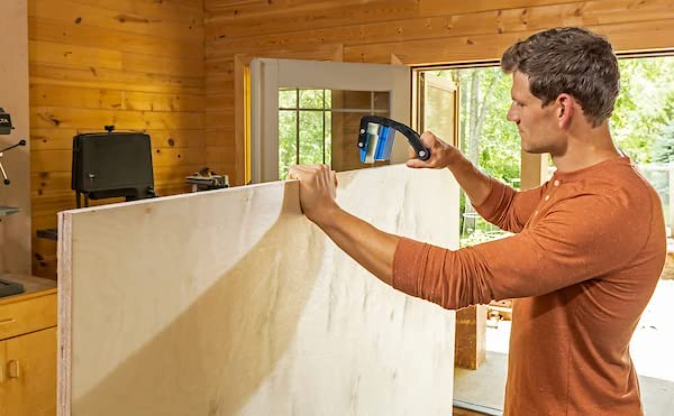 Kreg Panel Carrier - Easily Carry Plywood Boards & Large Panels - Ergonomic Grip - Woodworking Tools & Accessories