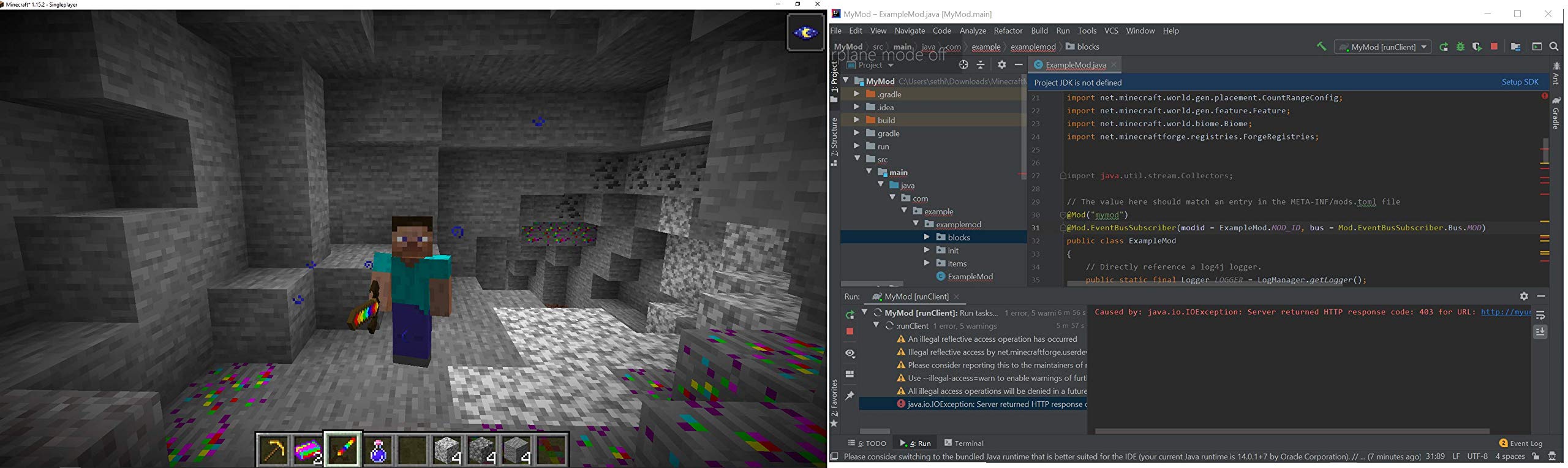 Coding for Kids: Learn to Code Minecraft Mods in Java - Video Game Design Coding - Computer Programming Courses, Ages 11-18, (PC, Mac Compatible)