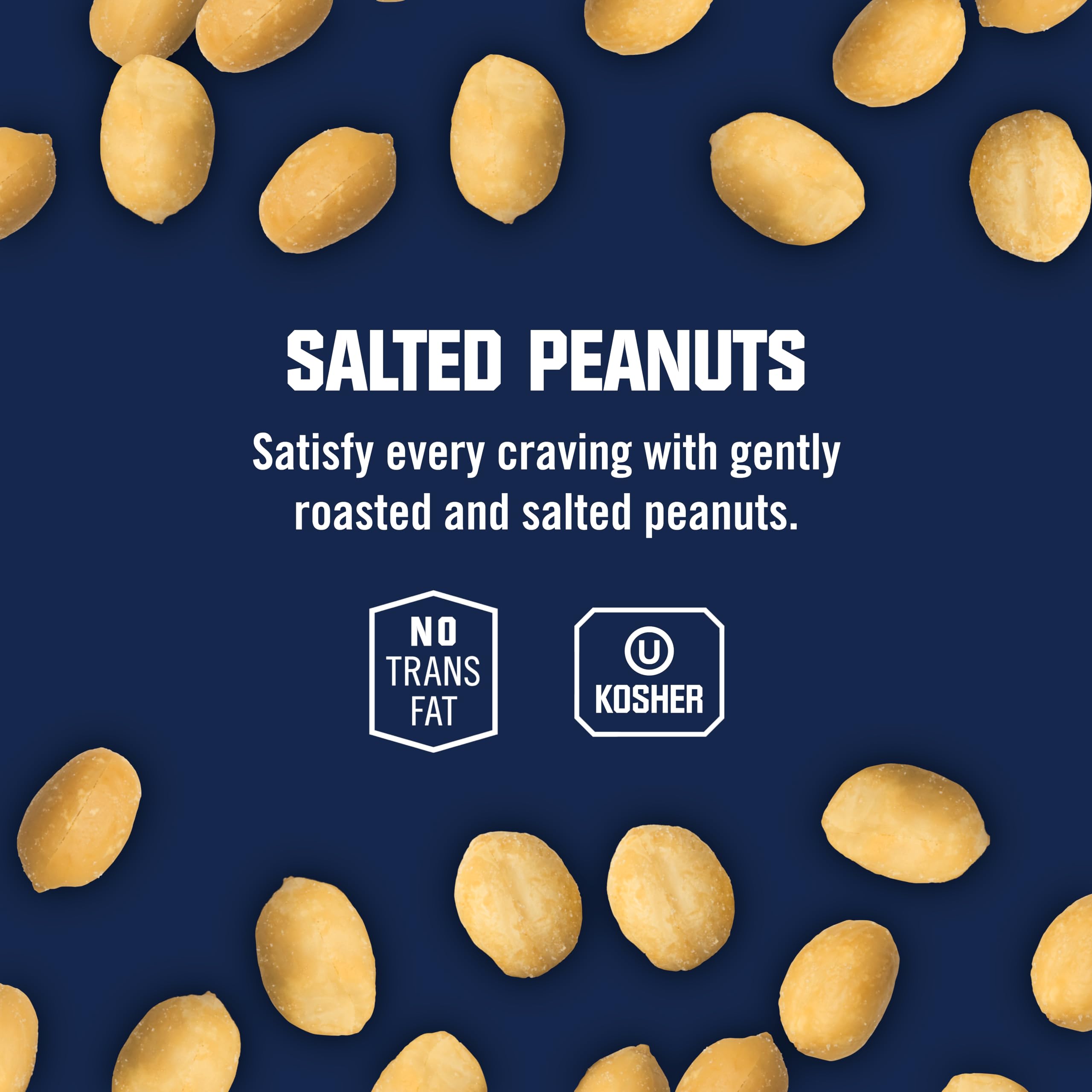 Kar’s Nuts Roasted & Salted Peanut Snacks, 2 oz Individual Snack Packs - Bulk Pack of 72, Gluten-Free Snacks