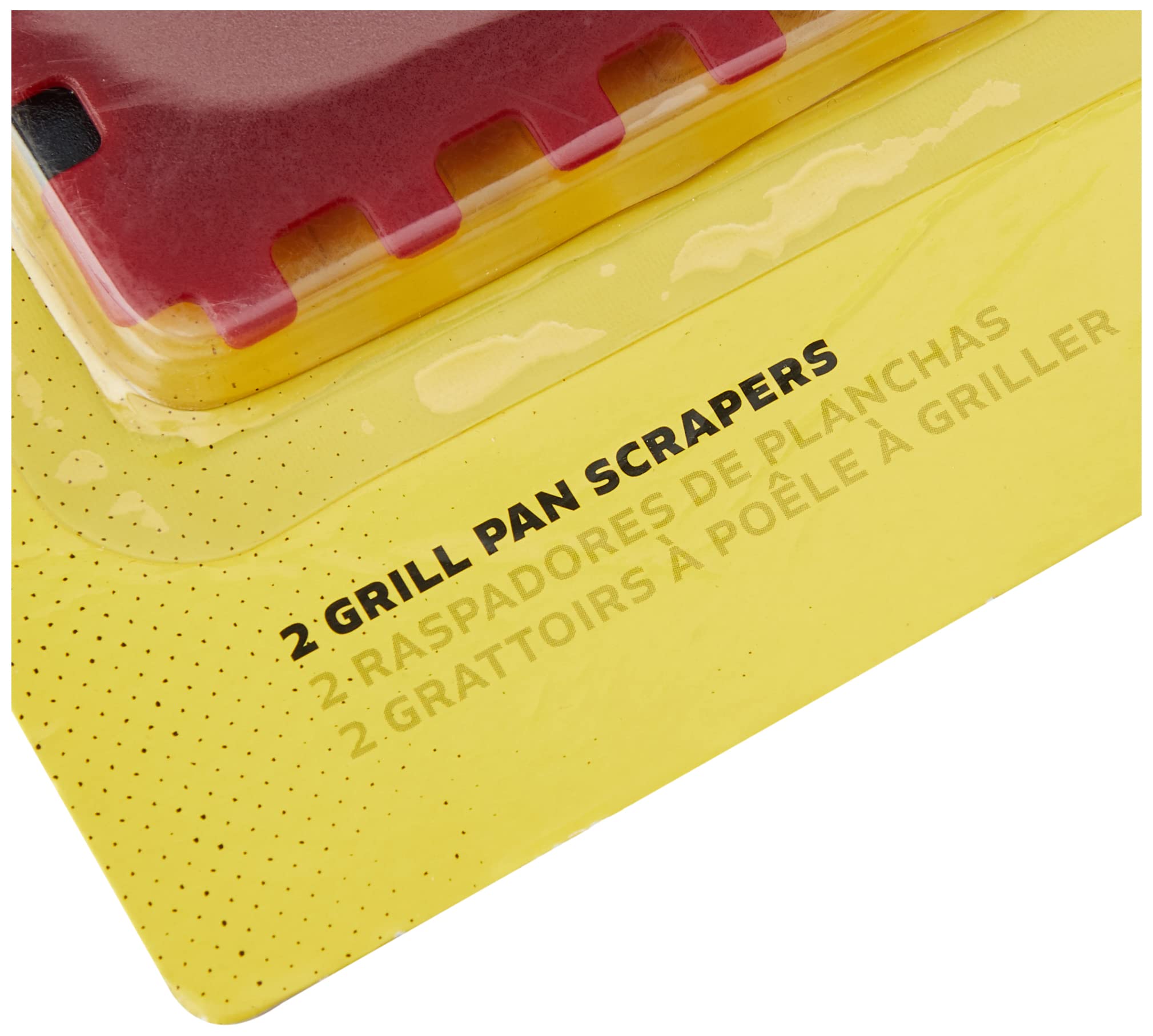 LODGE Grill Pan Scraper 2 Pack, 1 EA