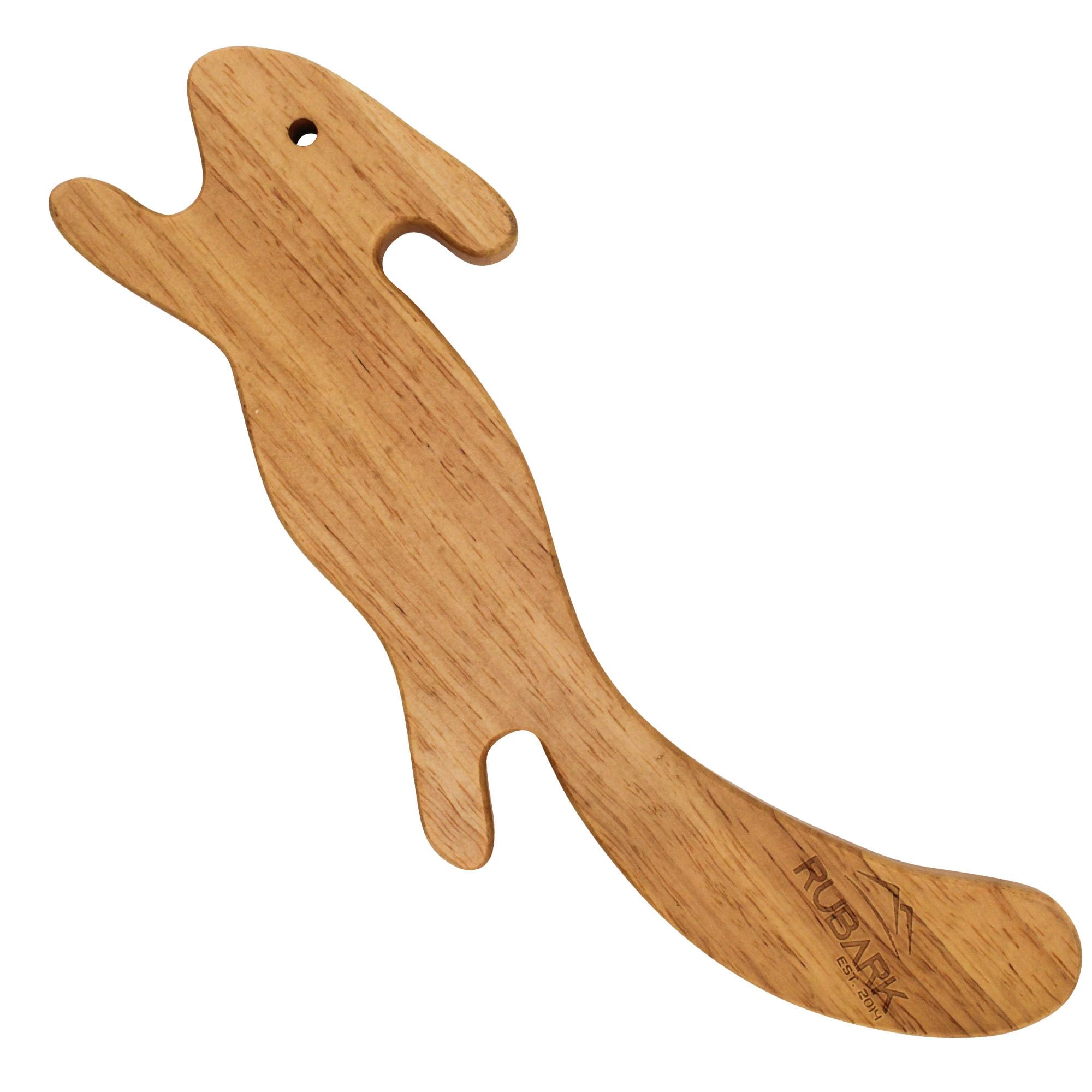 RUBARK Beech Wood Oven Rack Puller - Push Pull Tool with Long Handle for Air Fryer and Toaster Oven - Stick Tool to Prevent Burns - Cool Kitchen Gadget
