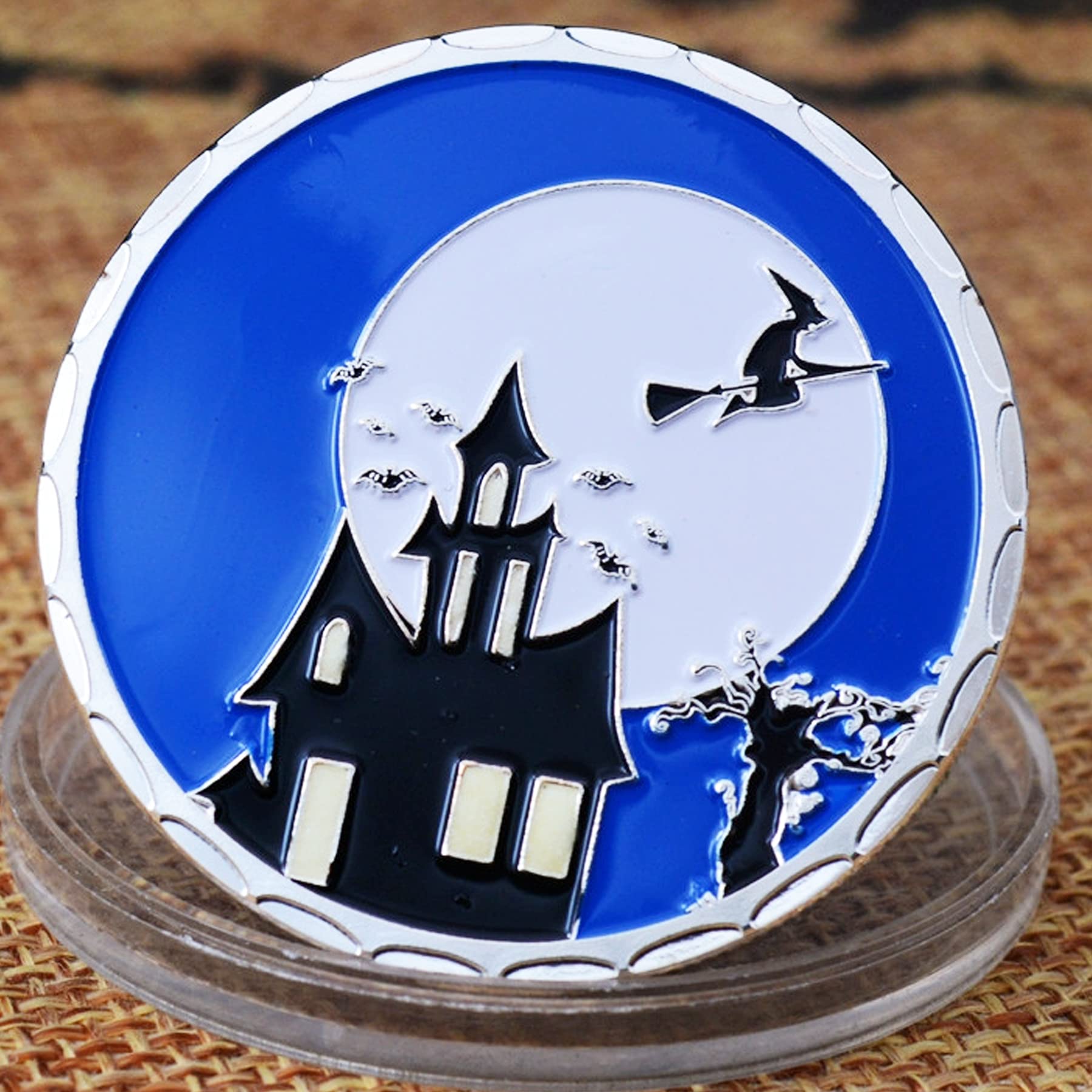 MXHUA Happy Halloween Challenge Coin
