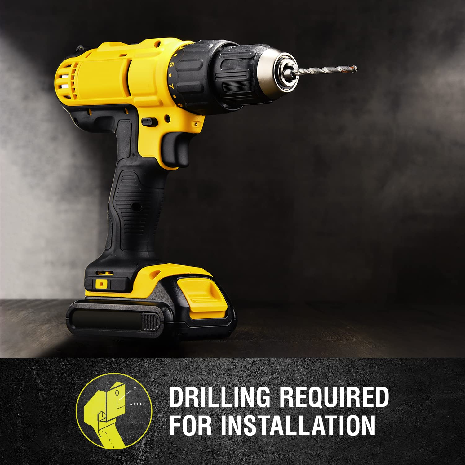 Bully BBS-1103 Truck Black Powder Coated Side Step Set, 2 Pieces (1 Pair), Includes Mounting Brackets - Fits Various Trucks from Chevy (Chevrolet), Ford, Toyota, GMC, Dodge RAM and Jeep