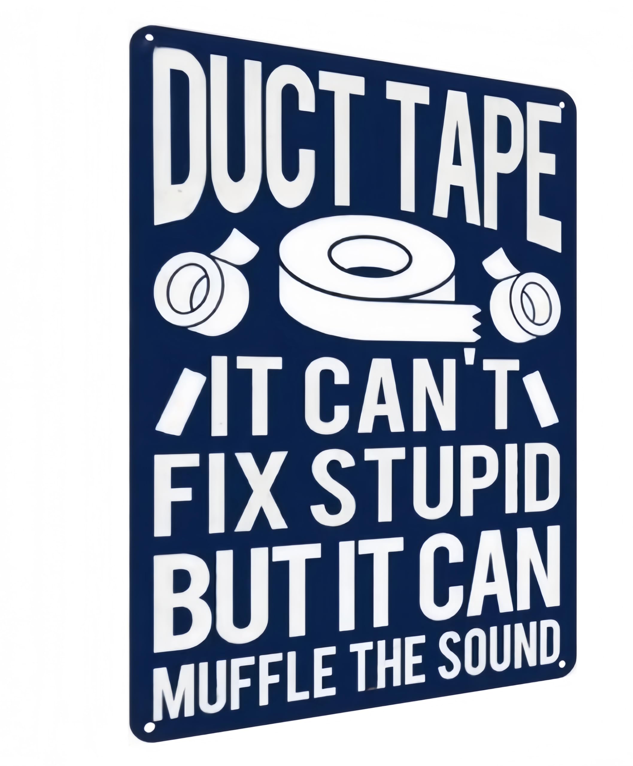 Carastora Funny Metal Tin Sign – Vintage Sarcastic Wall Decor for Man Cave, Bar, Garage, or Bathroom – Humorous Poster for Men, 12x8 Inches