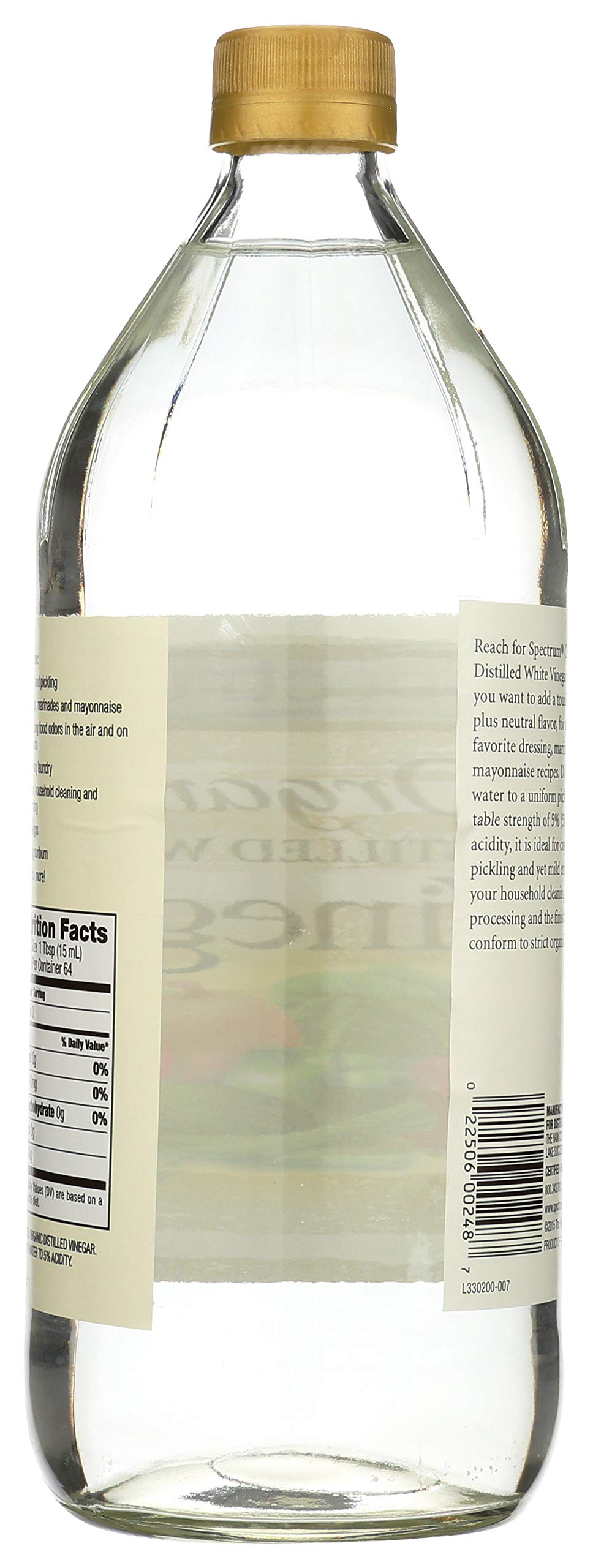 Spectrum Naturals Organic White Distilled Vinegar, 32 Oz