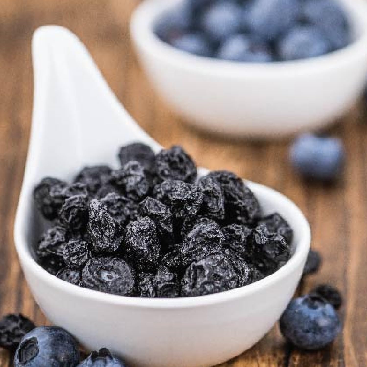 PuroRaw Dried Blueberries No Sugar Added, 2 lbs. Blue Berries Fruit, Dehydrated Blueberries Fresh Dried Blueberries Bulk, Blueberry Raisins. All Natural, Non-GMO, Batch Tested, 2 pounds