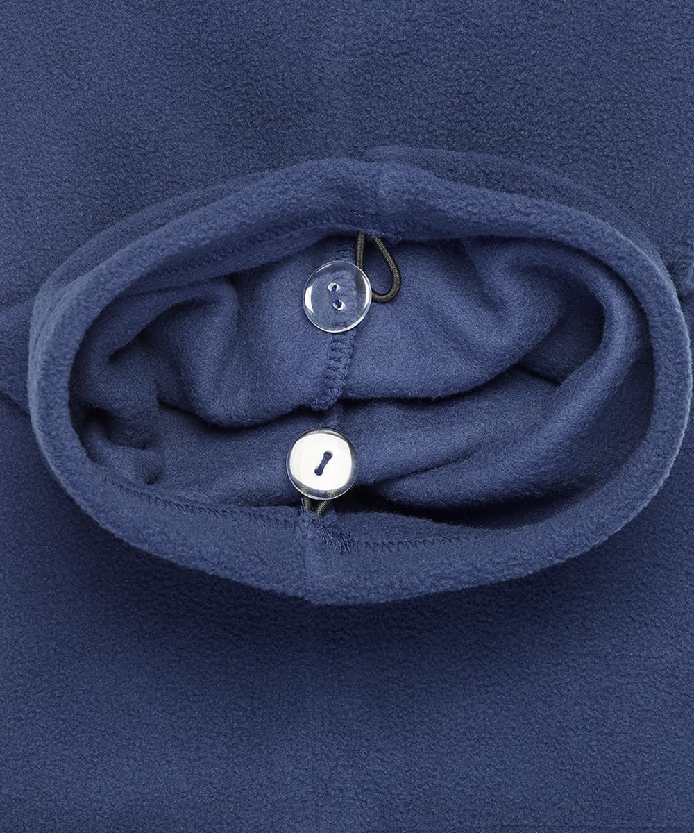 Silvert's Adaptive Clothing & Footwear Men's Fleece Magnetic Fly Pull-on Pants - Navy LGE