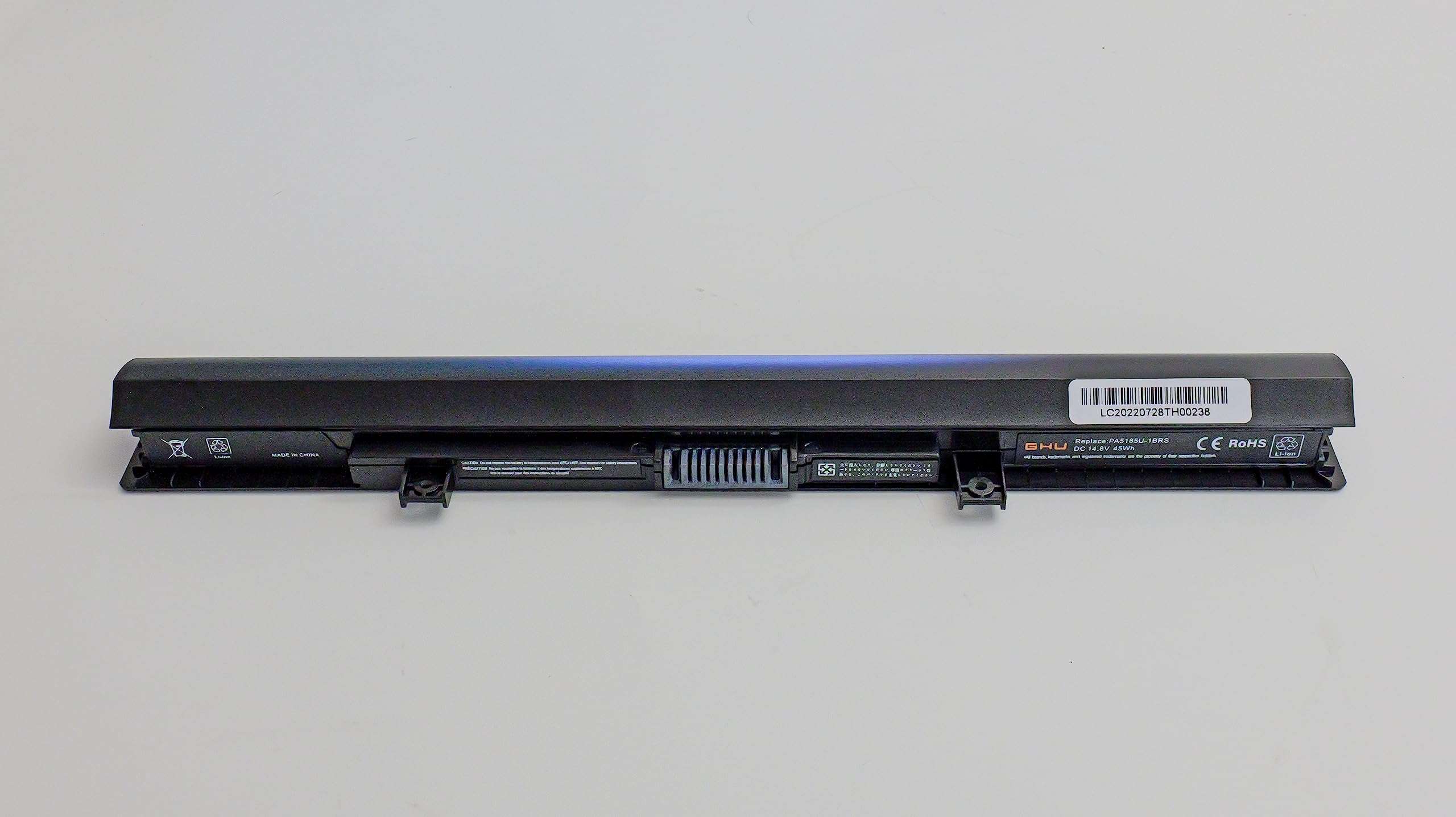 GHU Extended Capacity 2800mAh 45Wh Battery Compatible with Battery for Toshiba C55, PA5185U Battery, PA5185U 1BRS, Satellite S55T Battery, Lasts 3-4 Hours, Rechargeable Over 1000 Cycles, UL Tested