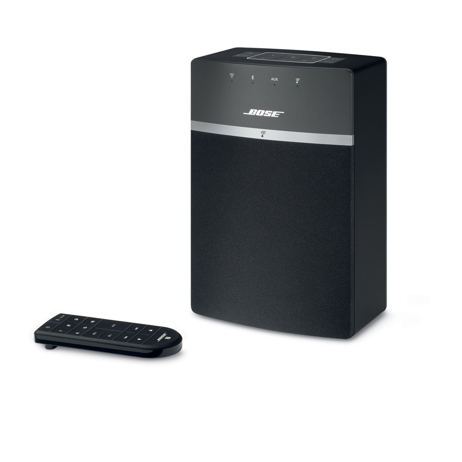 Bose 731396-1100 SoundTouch 10 Wireless Speaker, Works with Alexa, Black