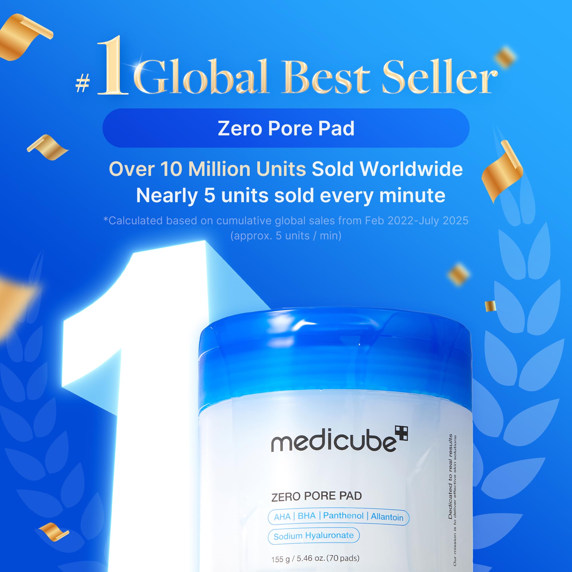 medicube For All Skin Tpyes Duo: medicube Zero Pore Pads 2.0 and Salmon DNA PDRN Pink Peptide Serum