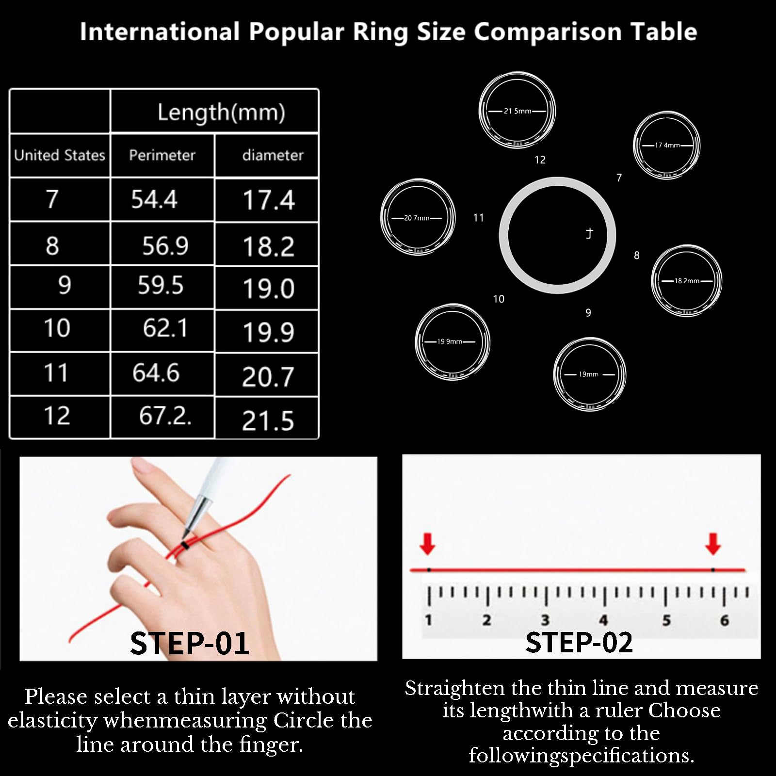 Smart Ring Health Fitness Tracker, Size First with Sizing Kit, Activity & Sleep Tracker/Stress/Heart Rate Monitor, Waterproof Smart Ring for Men/Women, No App Subscription (Platinum, 12)