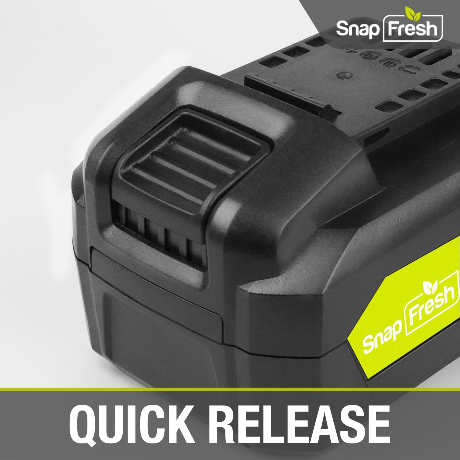 SnapFresh 20V 4.0Ah Li-ion Battery (BBT-DC40A), 2-Pack(Not Compatible with Other Brands), Lithium-Ion Battery Support Fast Charging