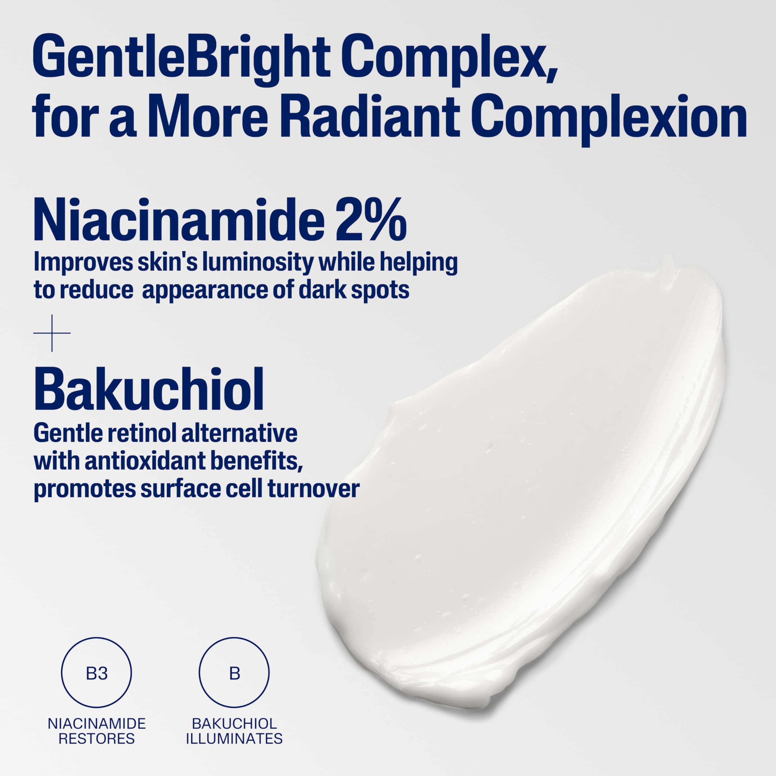 Cetaphil Face Cream, Healthy Radiance Renewing Cream, Visibly Reduces Look of Dark Spots, Brightening Lotion, Designed for Sensitive Skin, Hypoallergenic, Fragrance Free, 1.7oz