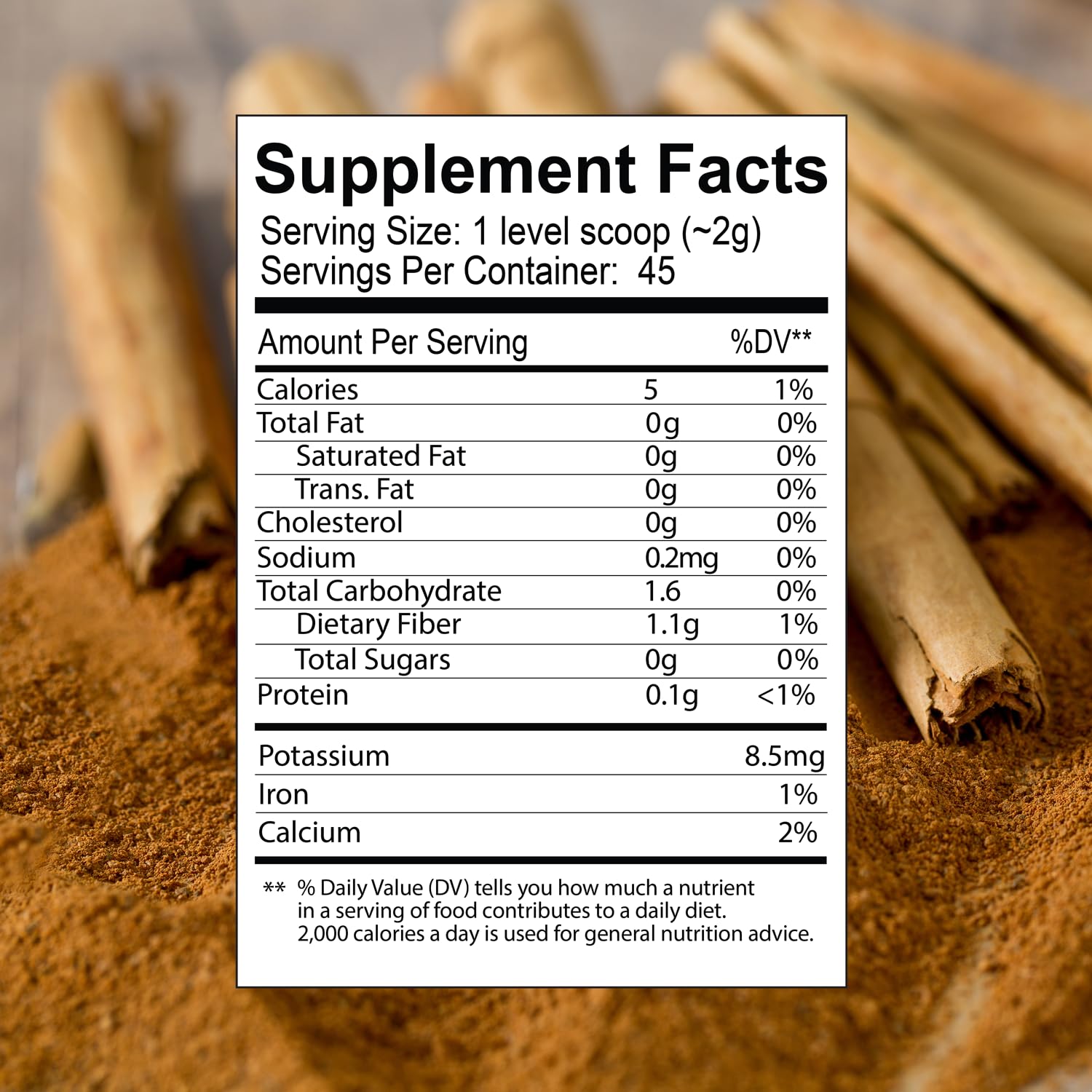 One Farm by WAAYB Organic Ceylon Cinnamon, Single Estate, Freshly Ground Premium Sri Lanka Cinnamon, Non-GMO, Fair-Trade & Gluten Free in Resealable Jar for Cooking, Smoothies, Lattes & Tea