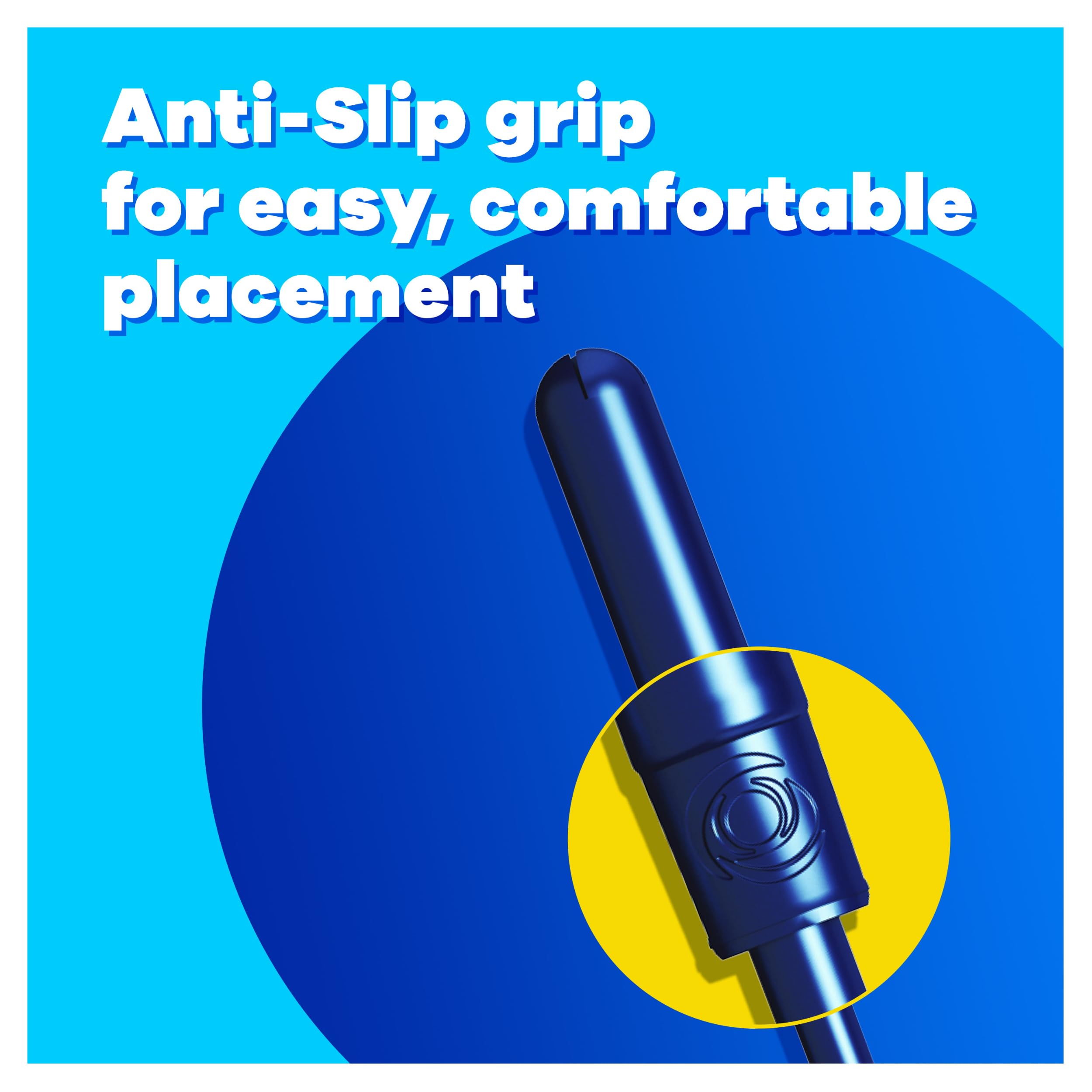 Tampax Pearl Tampons Trio Pack, with LeakGuard Braid, Regular/Super/Super Plus Absorbency, Unscented, 47 Count