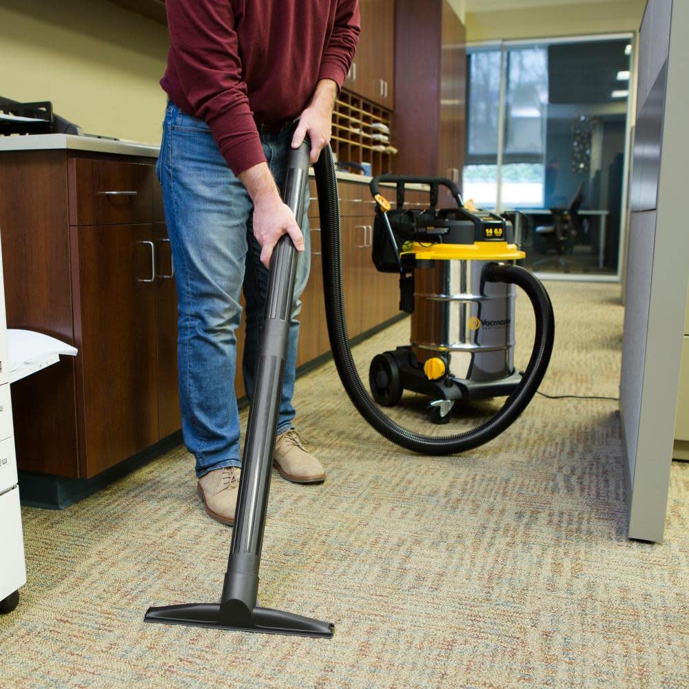 Vacmaster VJE1412SW0201 Beast Professional Series 14 Gal. 6.5 HP Steel Tank Wet/Dry Vac with Cart