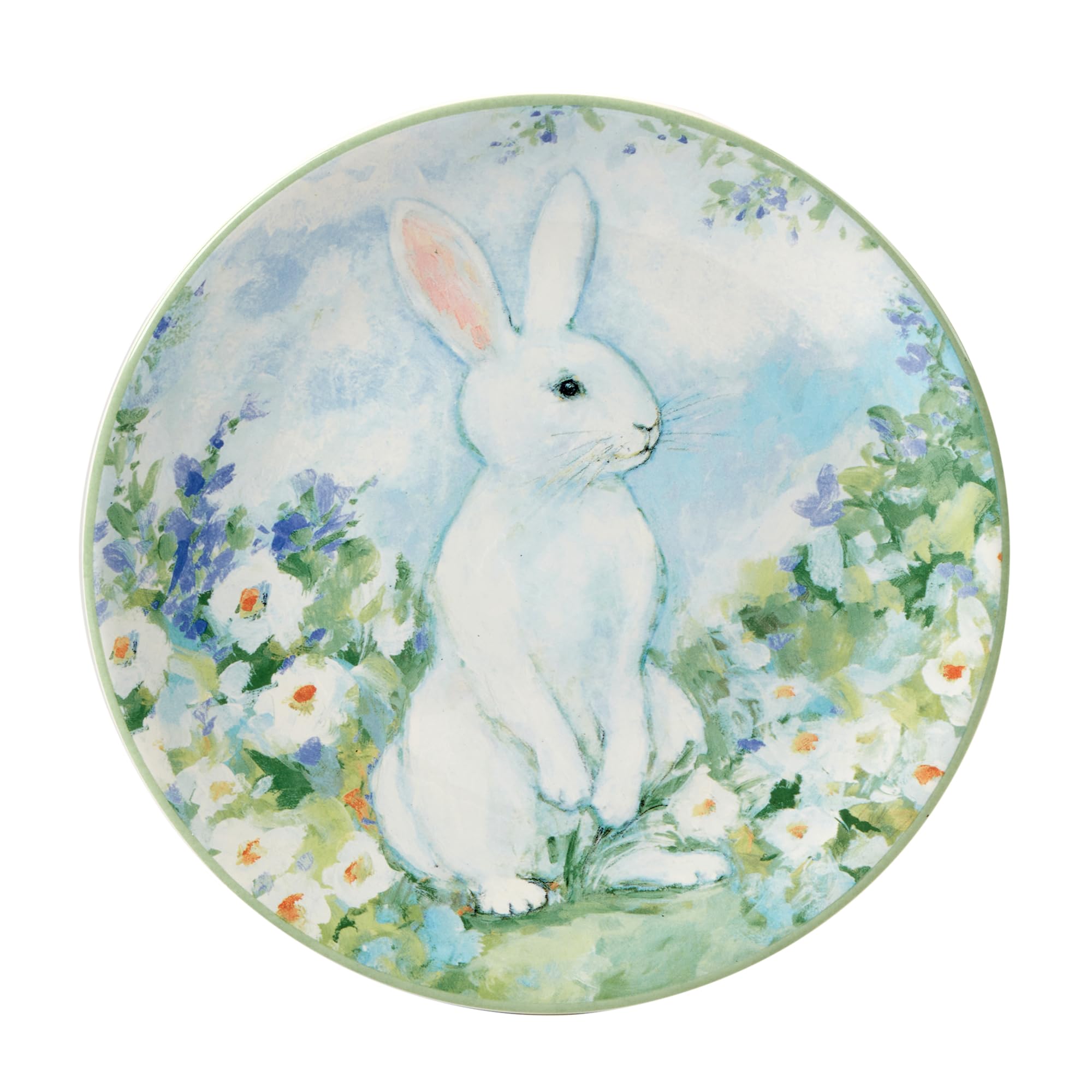 Cerified International Certified International Easter Morning 9" Dessert/Salad Plates, Set of 4, Multicolor