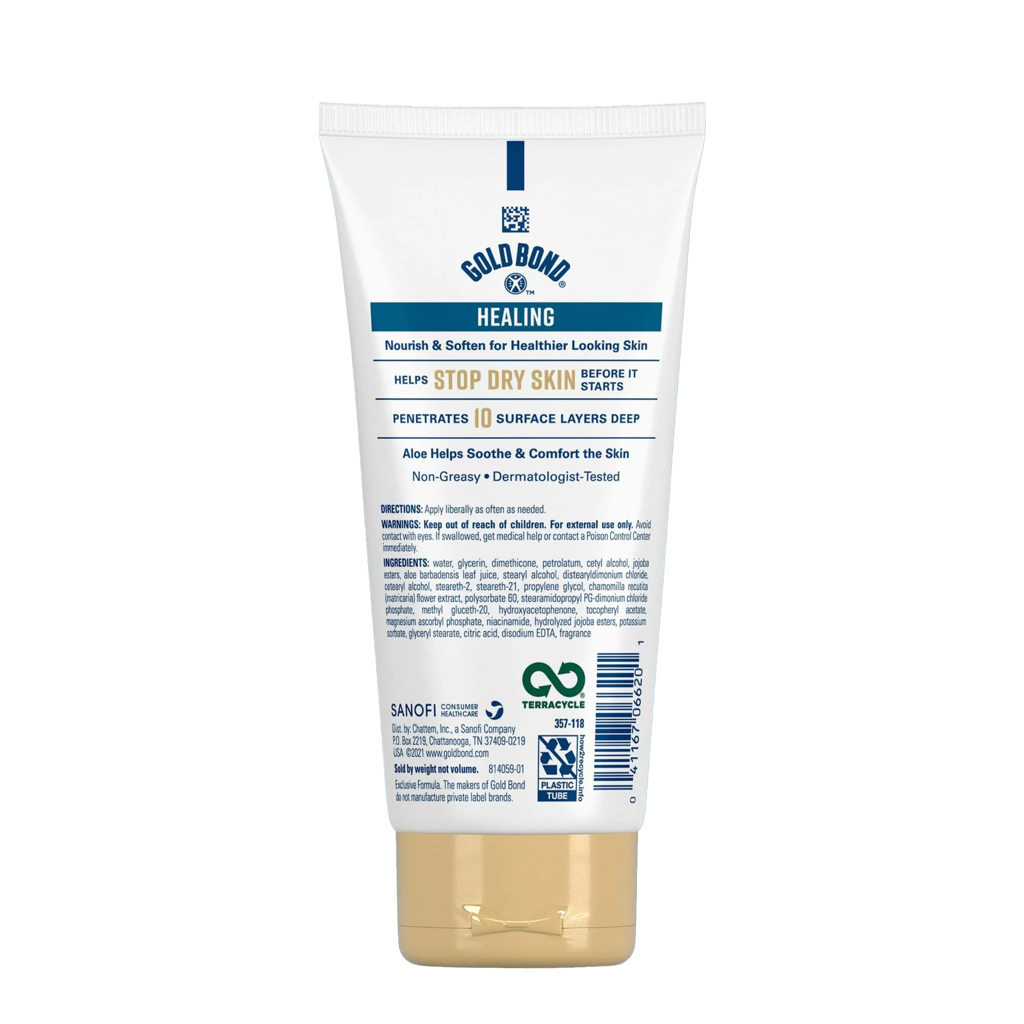 Gold Bond Ultimate Healing Skin Cream with Aloe 5.5oz