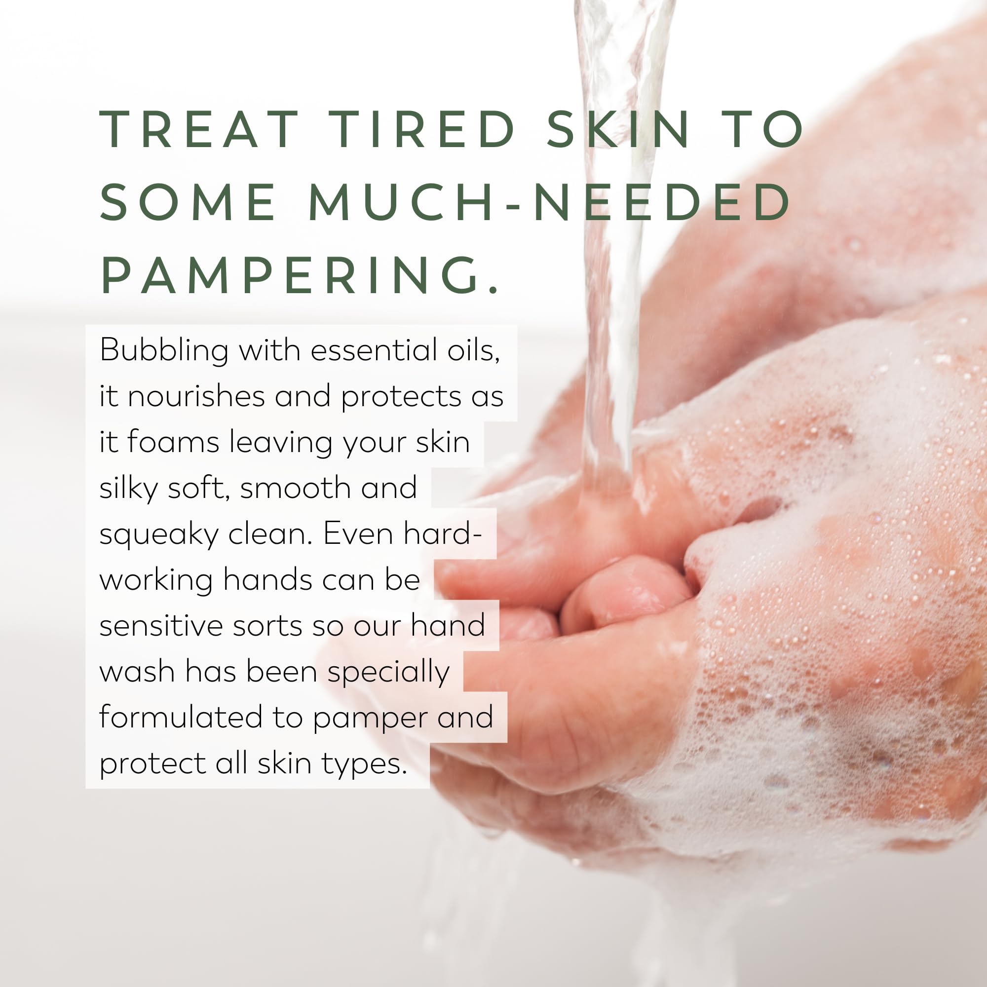 The Handmade Soap Company Hand Wash Self Care Gift Set, Natural Liquid Soaps, Includes Four Scents, Moisturizing Hand Soap, Cruelty Free & Vegan Hand Soaps Set