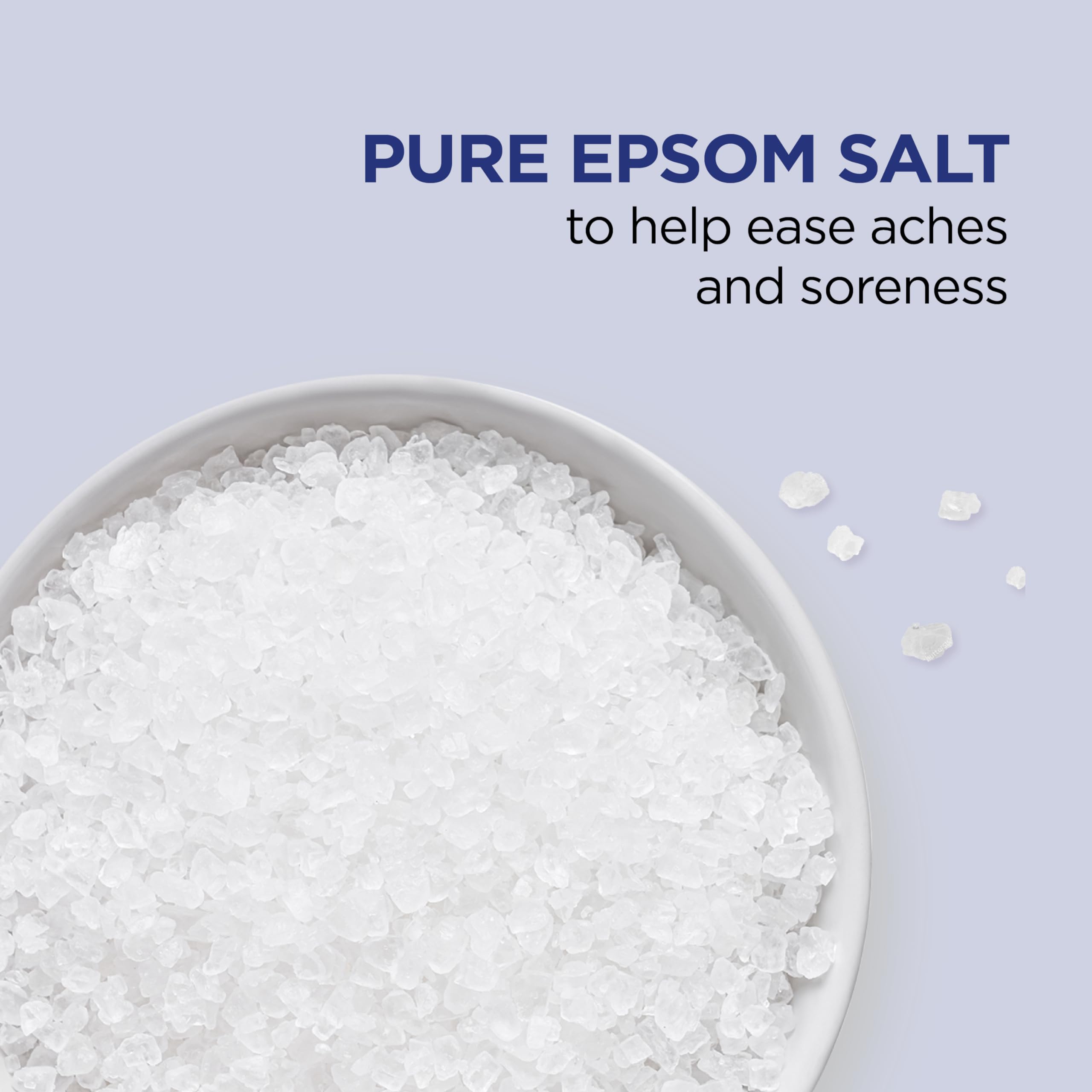 Dr Teal's Pure Epsom Salt Soak, Fragrance Free, 4 Pound (Pack of 1) (Packaging May Vary)