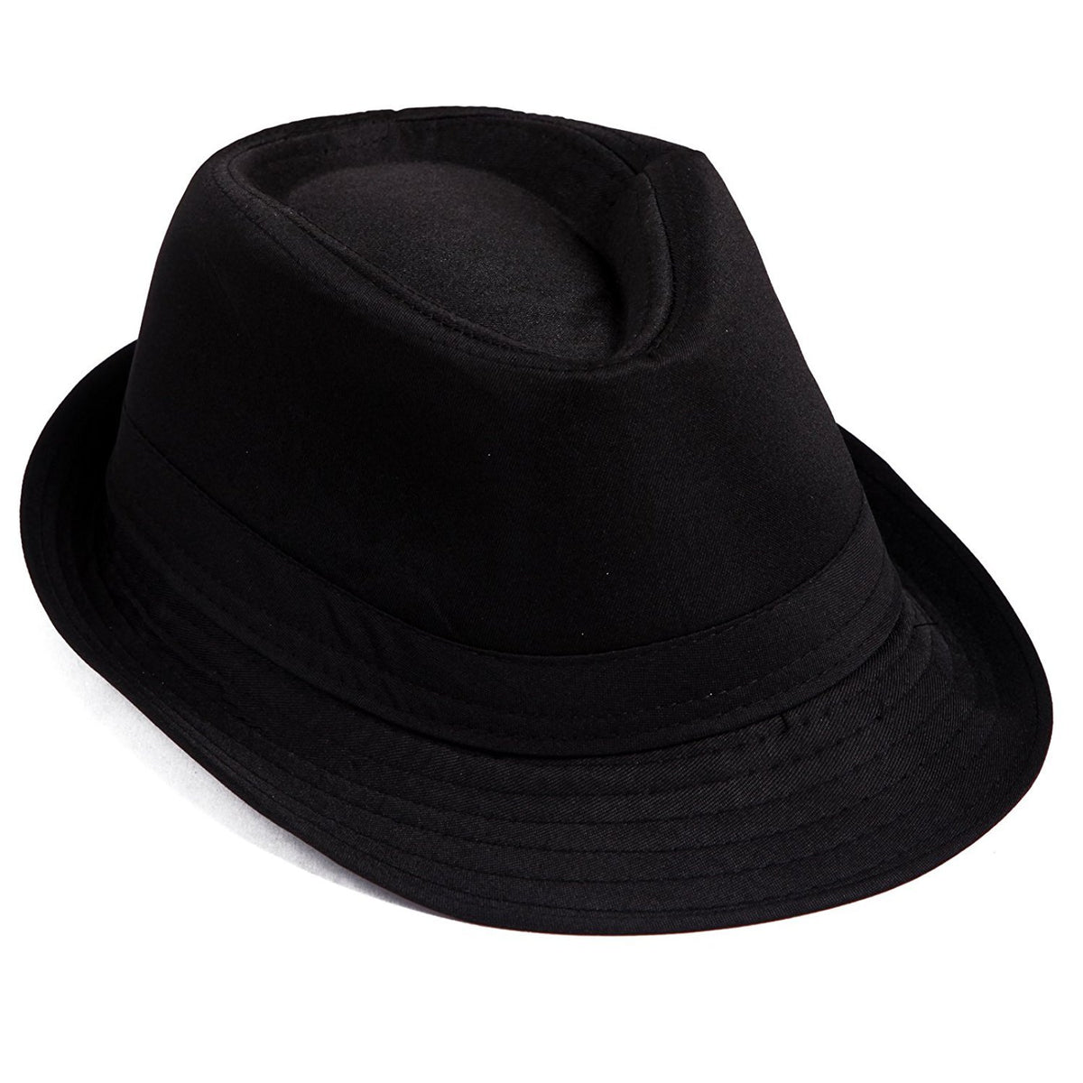 Kakaxi 1920's Boys 100 Days of School Grandpa Costume Set - Gangster Fedora Hat, Old Man Eyebrows & Moustache for Kids & Child Halloween