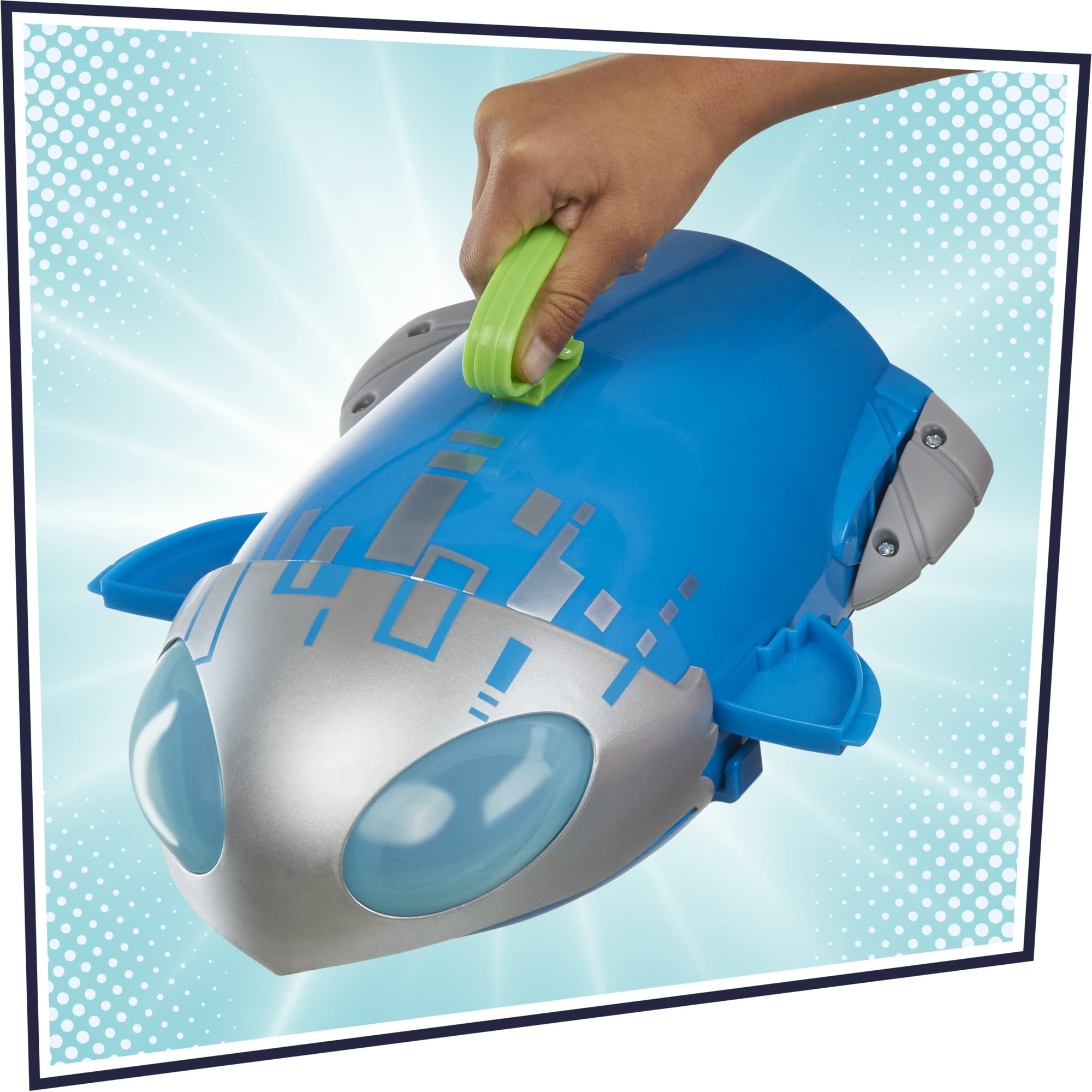 PJ Masks PJ Ultimate Adventure Set Preschool Toy, Rocket HQ Playset with 3 Action Figures and 3 Vehicles, Age 3 and Up (Amazon Exclusive)