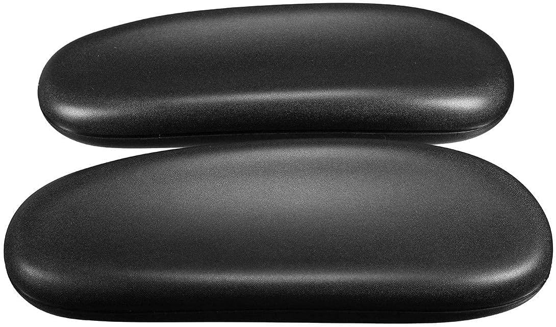 Office Chair Arm Rest Replacement Fits All Styles of Arms with Mounting Hole Patterns Screws Set Desk Armrest Cover(2Pack)