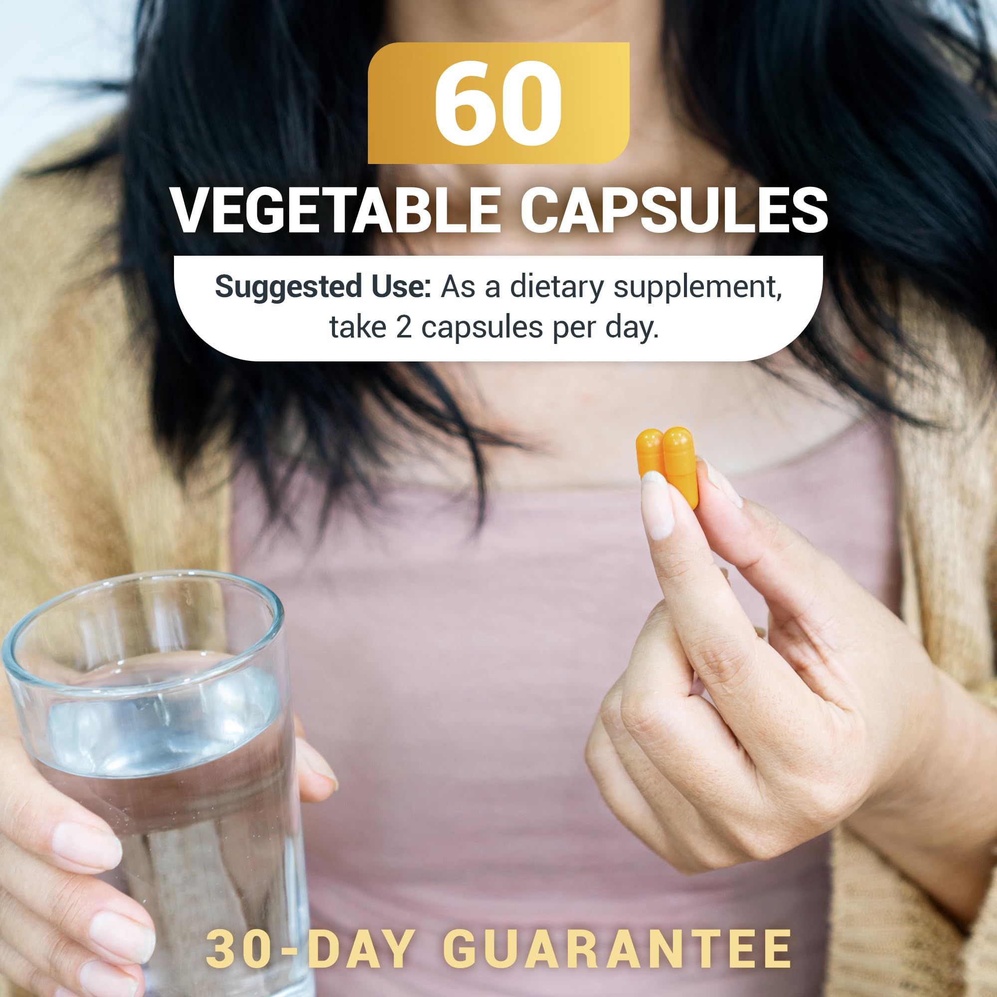 Dr. Berg (Only 2 Per Day) Turmeric Supplement with Black Pepper (BioPerine) - 1350 mg Turmeric Curcumin Supplement with 95% Curcuminoids ā Turmeric Curcumin with Black Pepper ā 60 Turmeric Capsules