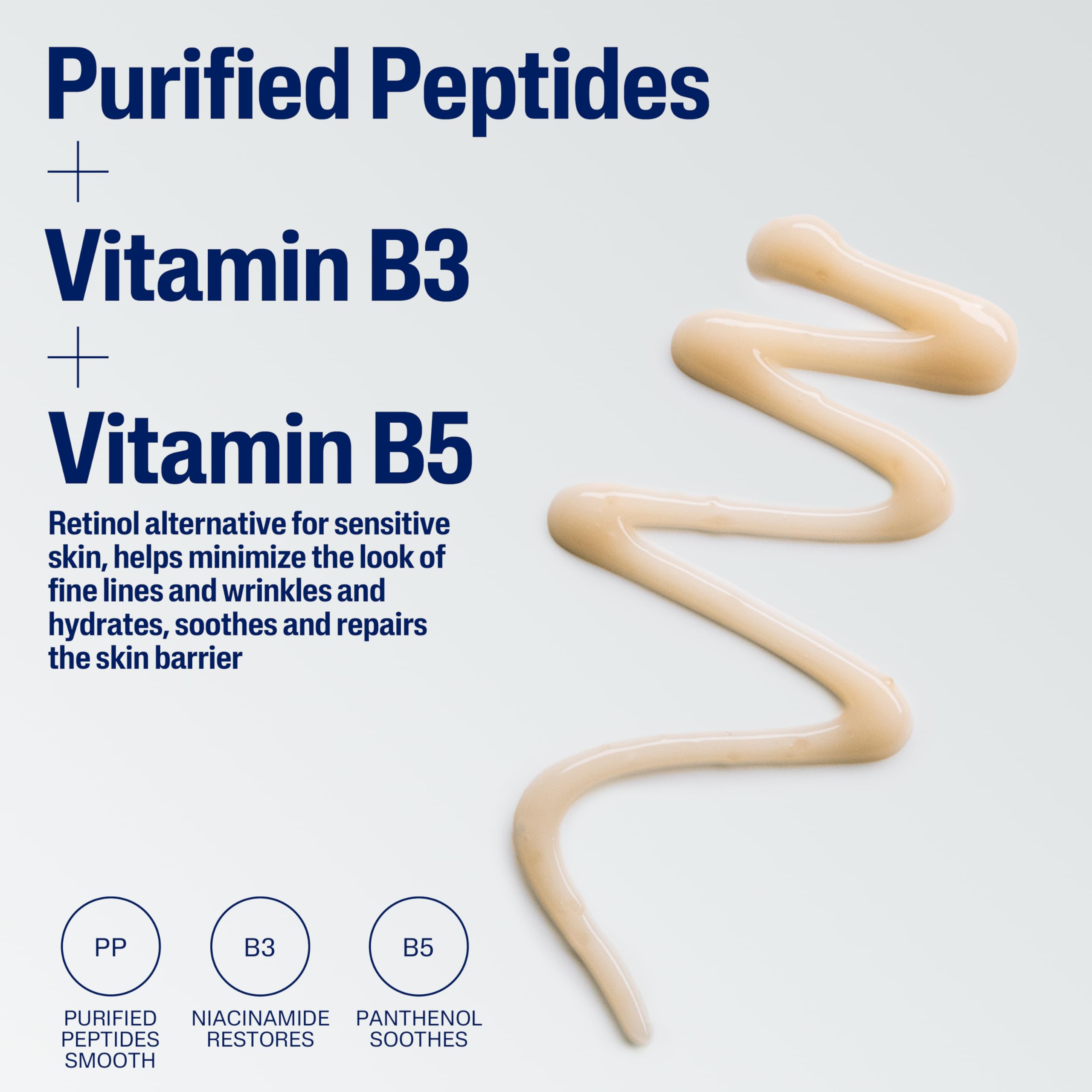 Cetaphil Healthy Renew Hydrating Eye Gel Serum 0.5 Oz, 24Hr Under Eye Cream for Anti Aging, Reduces the Appearance of Dark Circles and Wrinkles, Retinol Alternative Peptide Serum, For Sensitive Skin