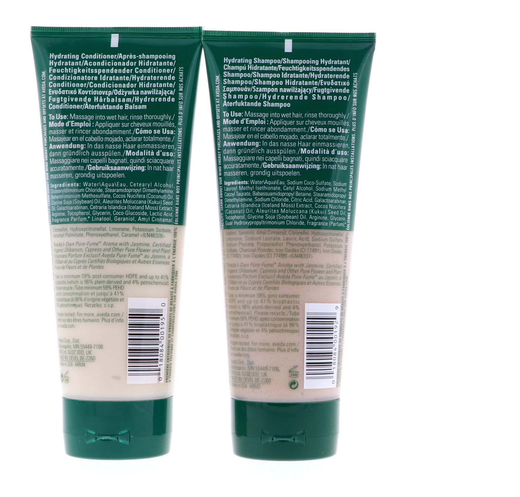Aveda Sap Moss Weightless Hydration Shampoo & Conditioner 6.7 oz Set