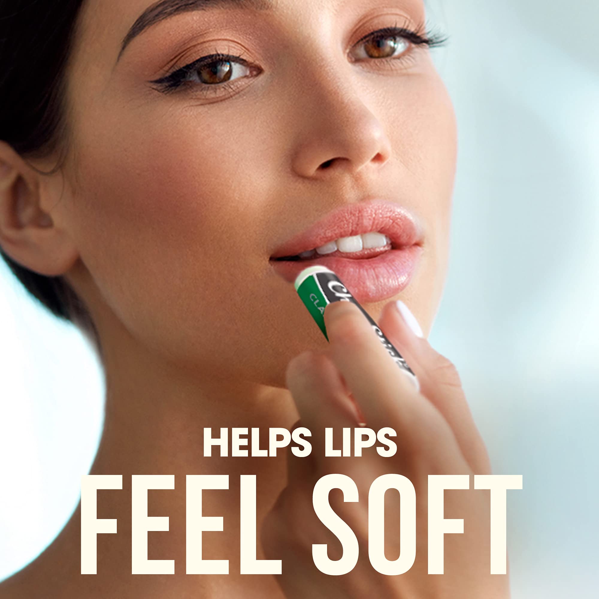 ChapStick Bulk Lip Balm, Classic Spearmint 12-Pack – Cool & Refreshing Lip Moisturizer for Dry Lips, 0.15 Oz Ea
