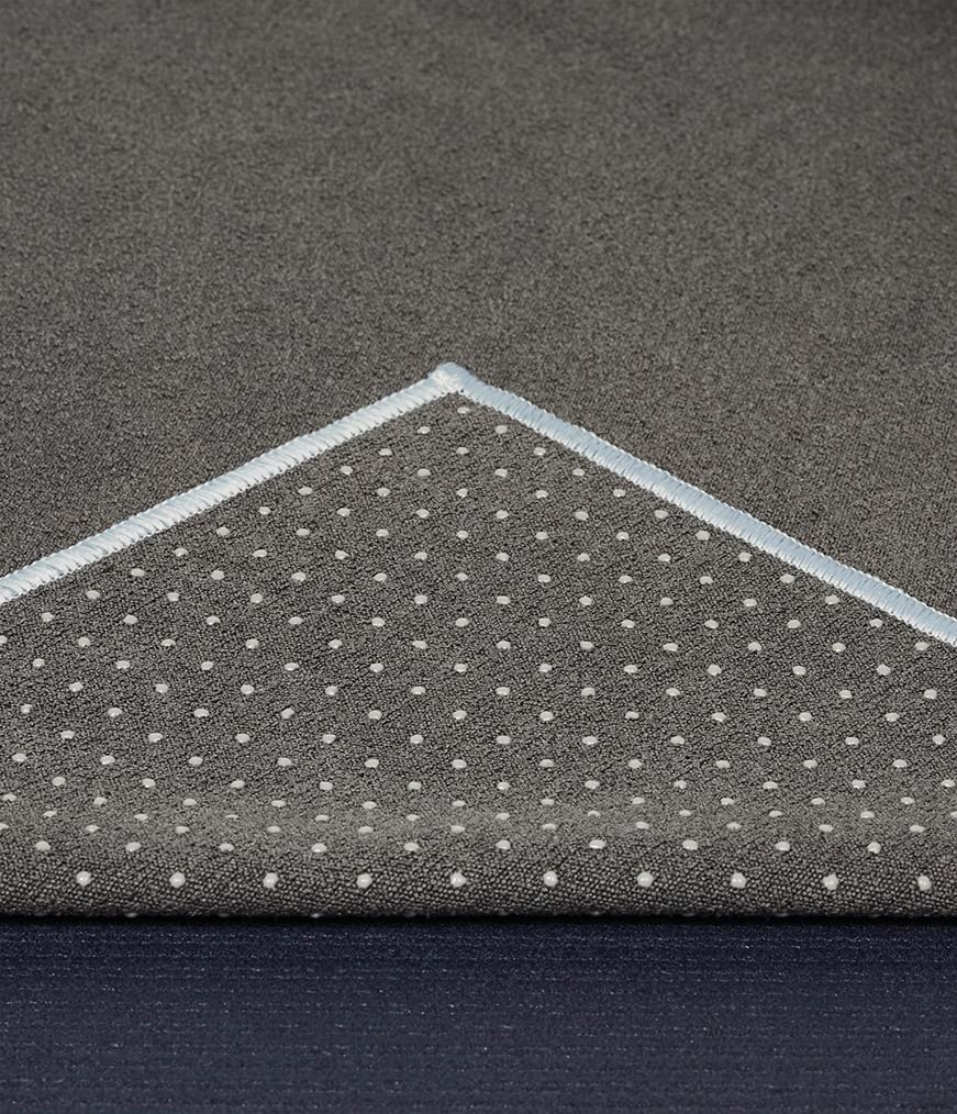 Manduka Yogitoes Yoga Mat Towel - Non-Slip Microfiber Gym Towel for Hot Yoga Pilates Exercise Workout Cooling and Sweat Towel 71 inch