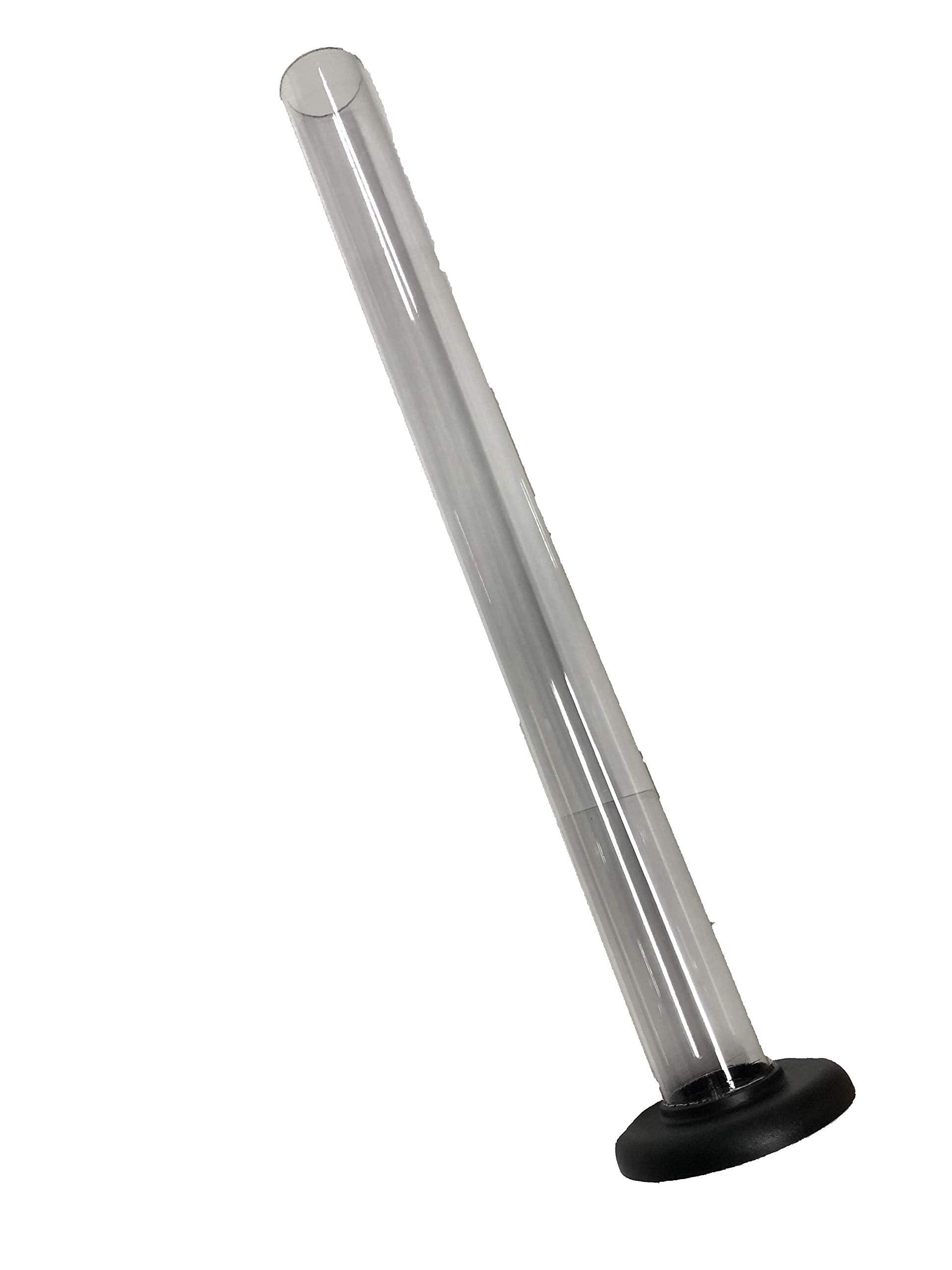 Chicago Brew Werks 14" Plastic Hydrometer Test Jar,Clear,B00SLY3ES2