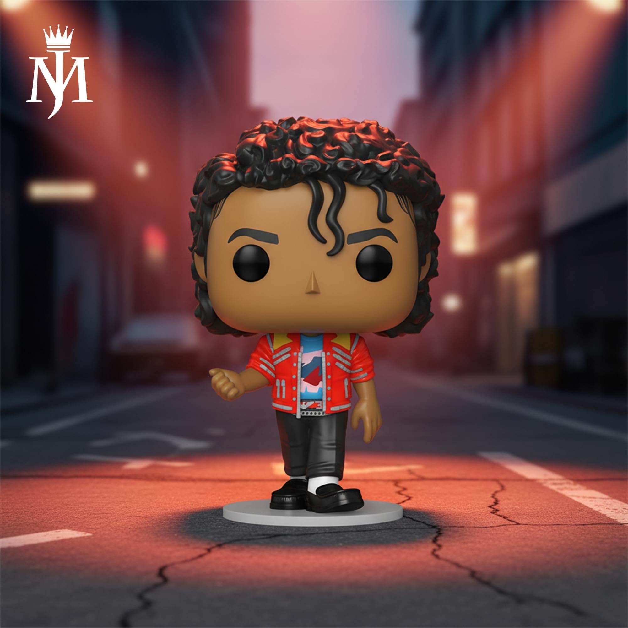 Funko Pop! Rocks: Michael Jackson - Beat It - Collectable Vinyl Figure - Gift Idea - Official Merchandise - Toys for Kids & Adults - Music Fans - Model Figure for Collectors