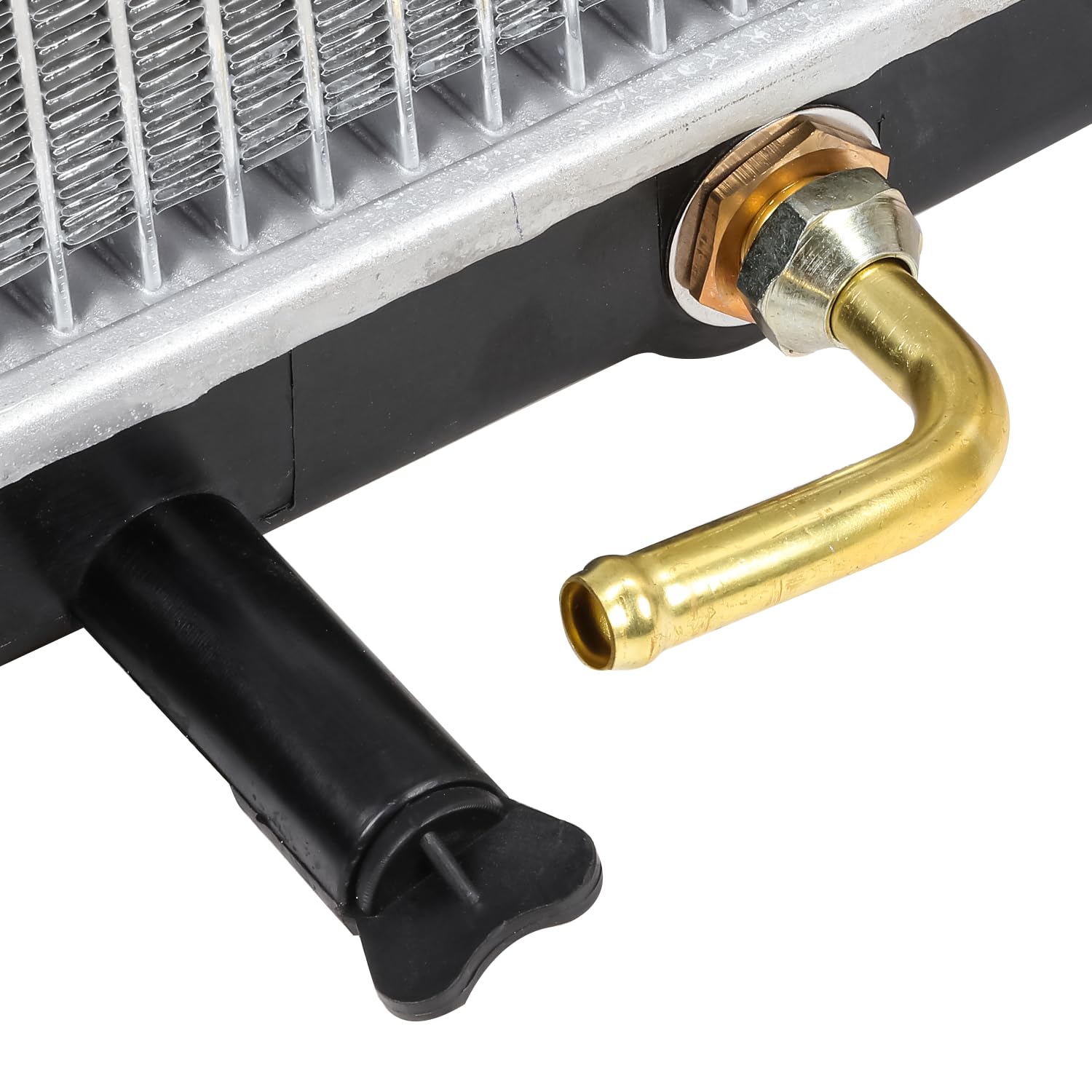 M-AUTO Aluminum Factory Style Radiator Replacement for 2007 2008 07 08 Honda Fit Automatic Transmission