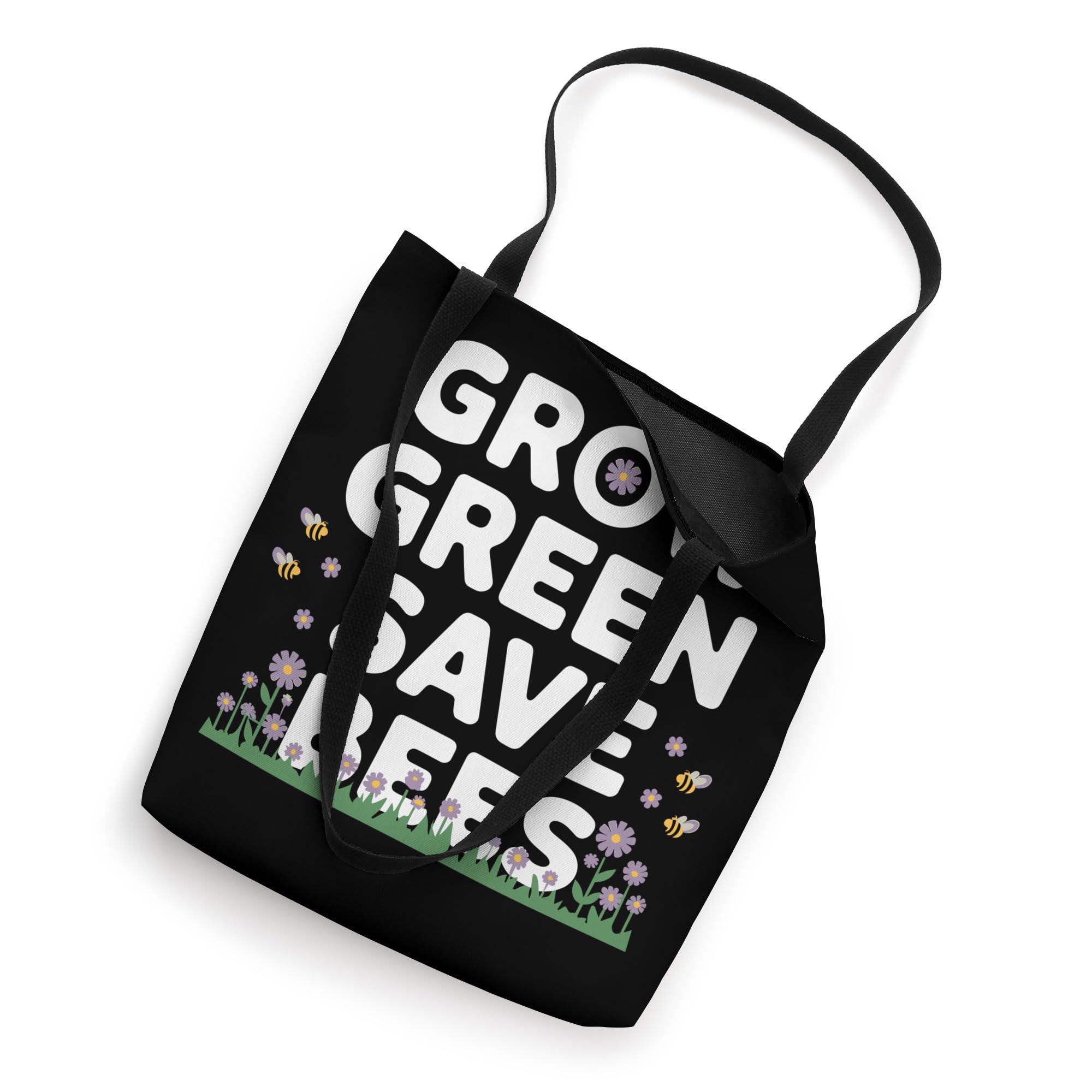 Bee-Friendly Gardener Pollinator Garden and Save the Bees Tote Bag