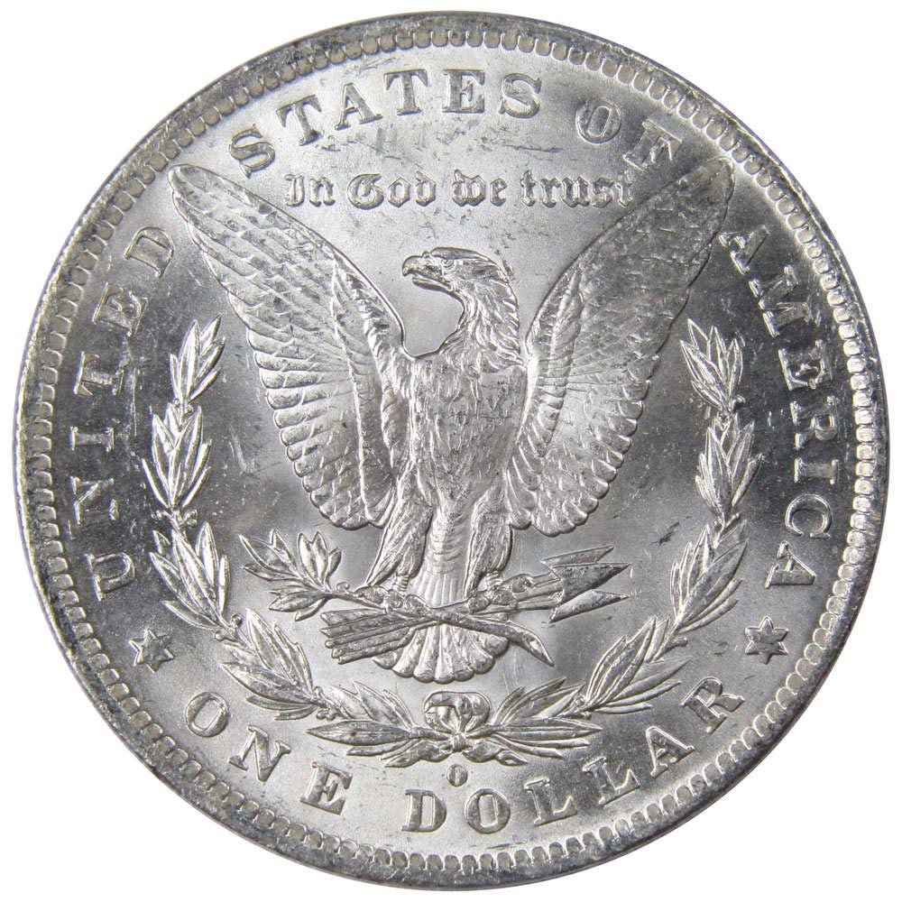 1884 O Morgan Dollar Choice About Uncirculated 90% Silver $1 US Coin Collectible